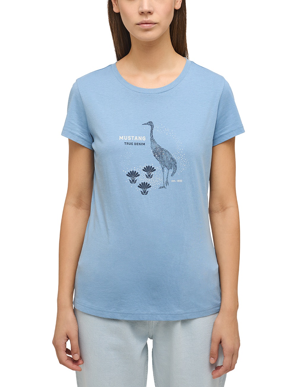 | T-Shirt MUSTANG C für Print« BAUR »Style Alexia bestellen