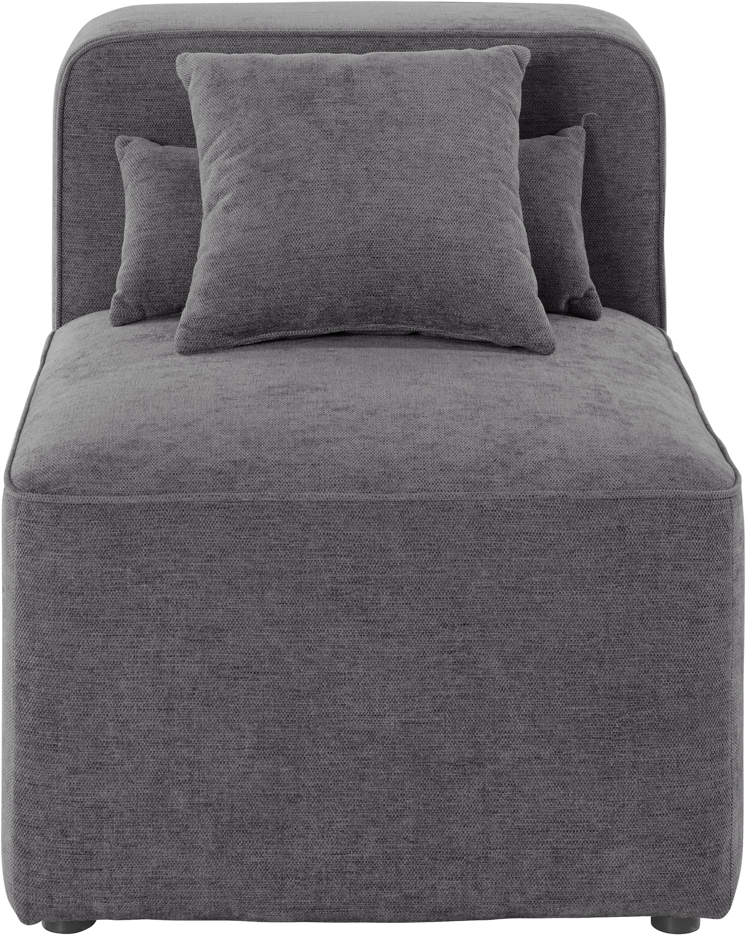 Home affaire Sofa-Mittelelement "Sundstrup" Modulserie, individuelle Zusamm günstig online kaufen