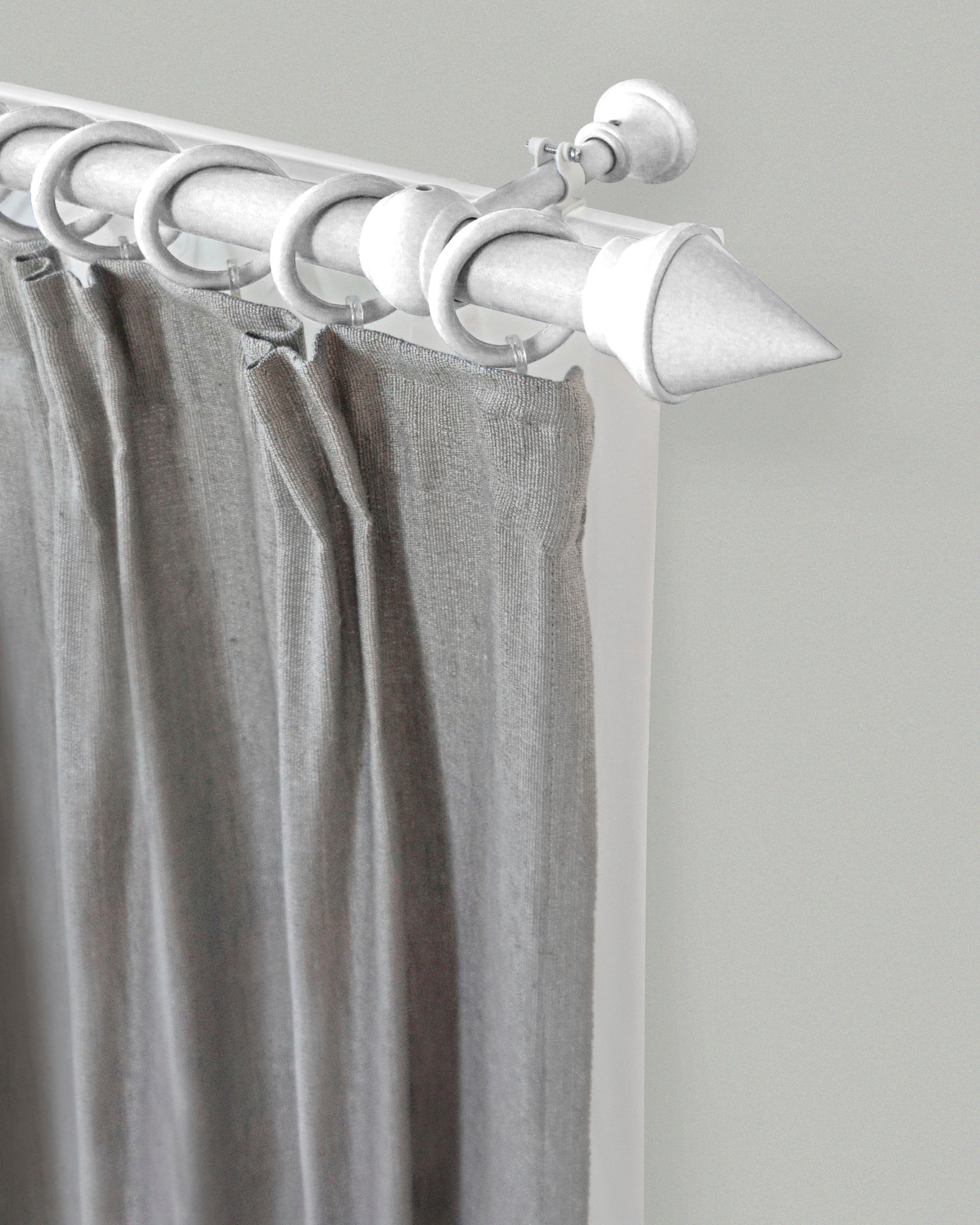 GARESA Gardinenstange "SEMARA" Ø 28 mm 2 läufig-läufig Wunschmaßlänge Vorha günstig online kaufen