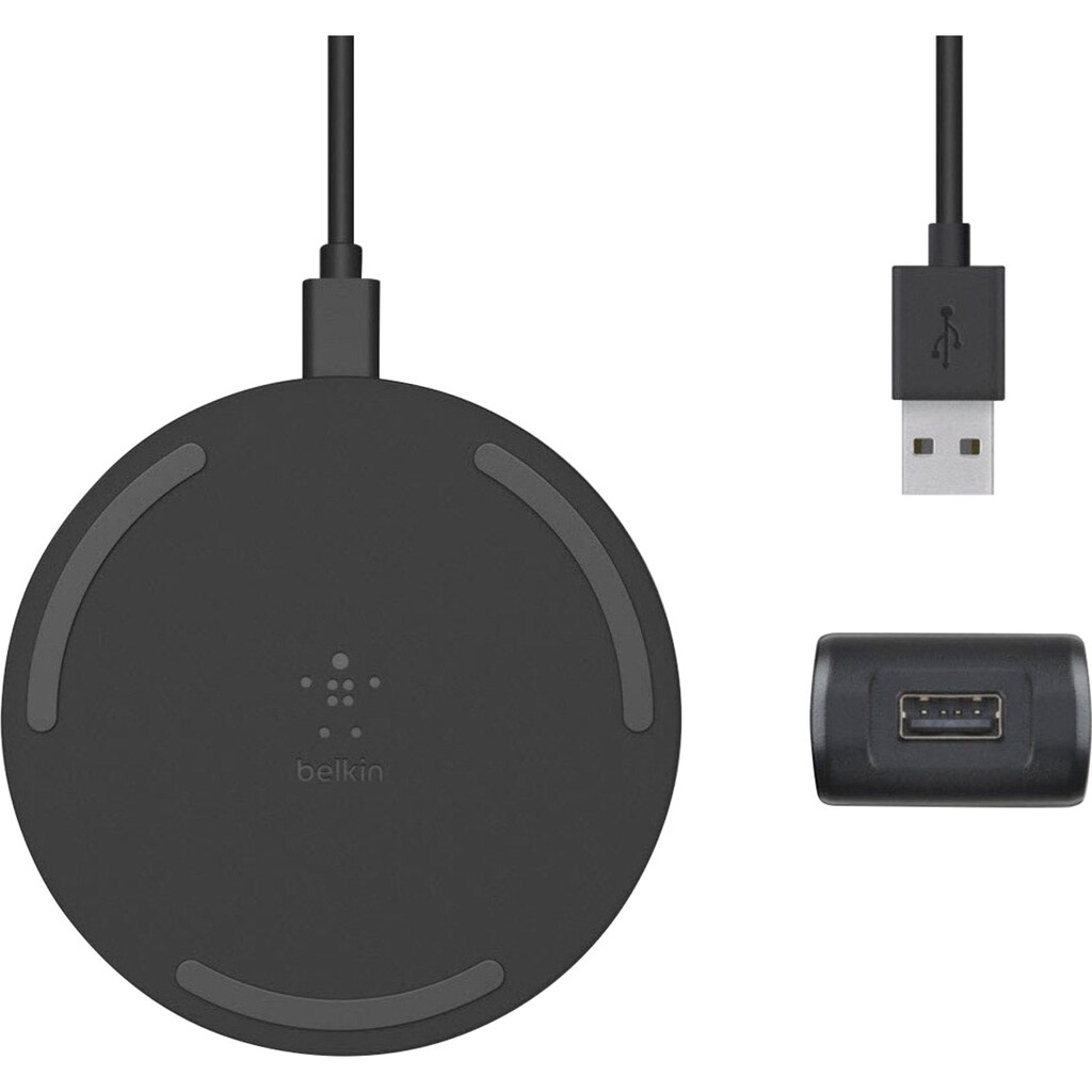 Belkin Wireless Charger »Wireless Charging Pad mit Micro-USB Kabel & NT«