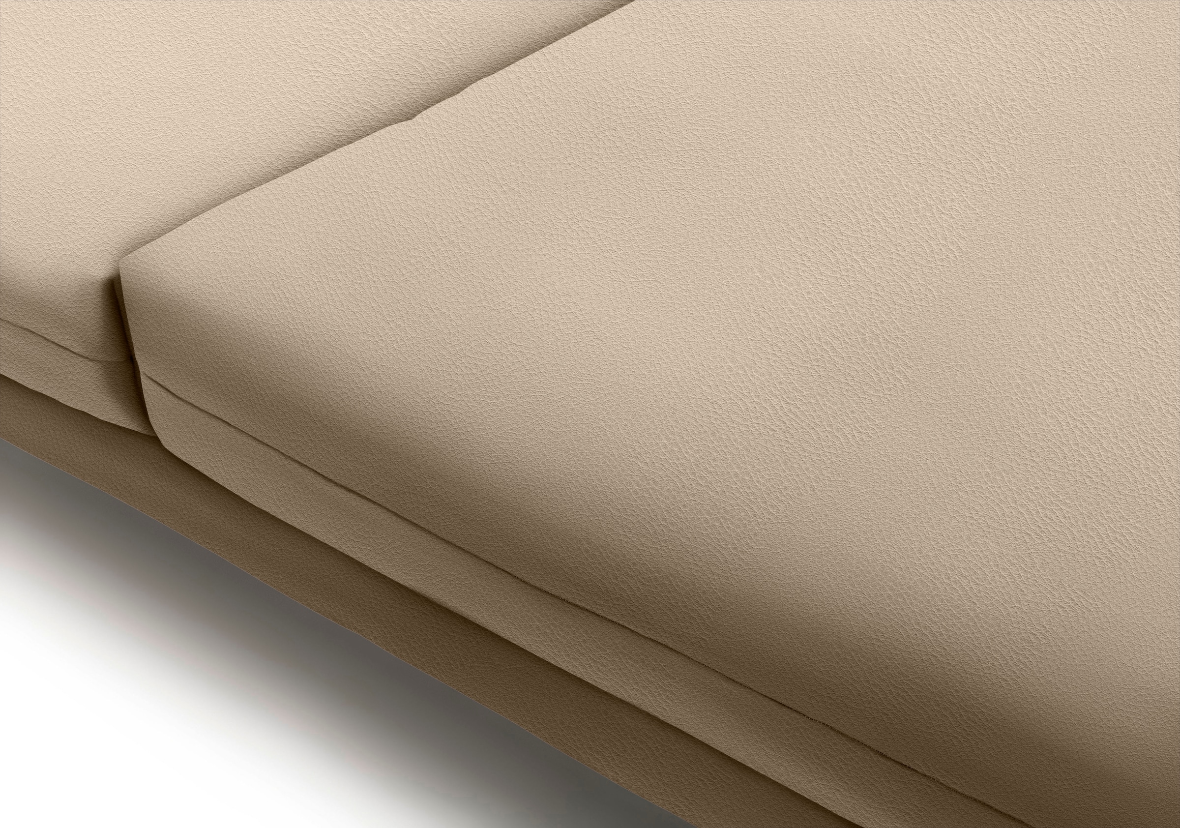 Creation BY ROLF BENZ Ecksofa »CR.414, Designecksofa, Polsterecke, L-Form«, wahlweise aus feinstem Rindsleder oder hochwertigem Chenille