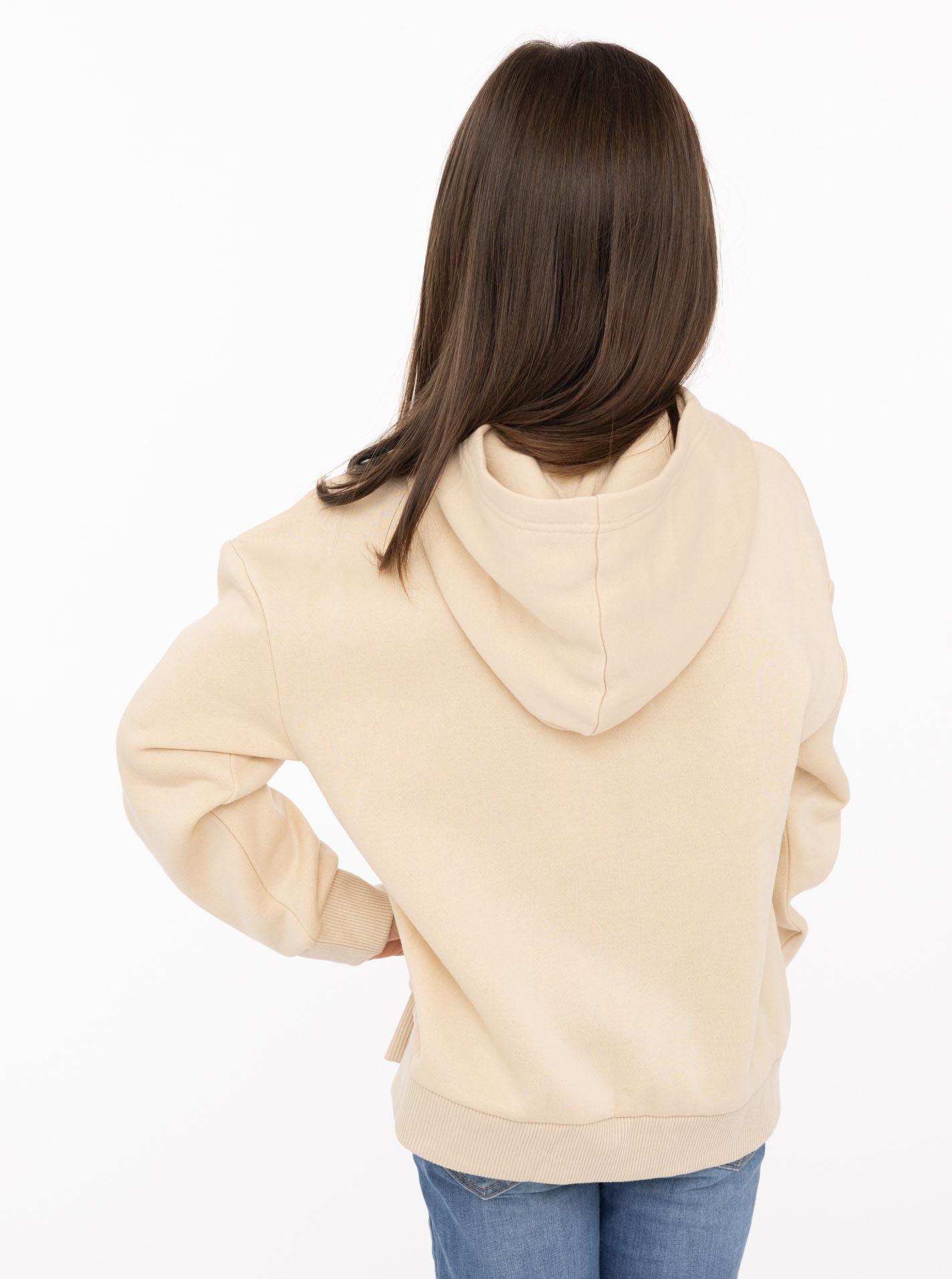 Thumbnail - Zwillingsherz Hoodie ""Wild But Cute"" Mini-Me,mit niedlichem Teddybär und selbstbewusstem Slogan