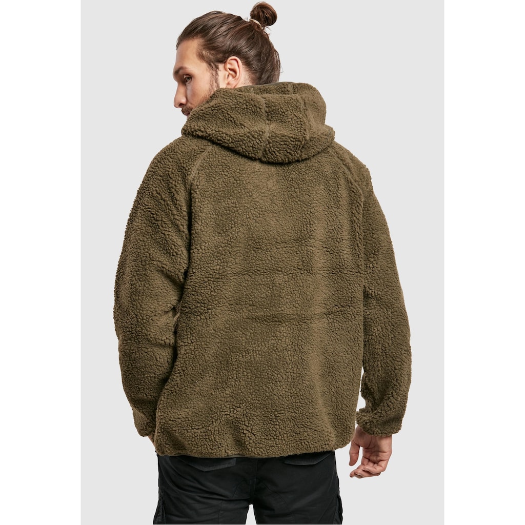 Brandit Anorak »Brandit Herren Teddyfleece Worker Jacket«, (1 St.), mit Kapuze