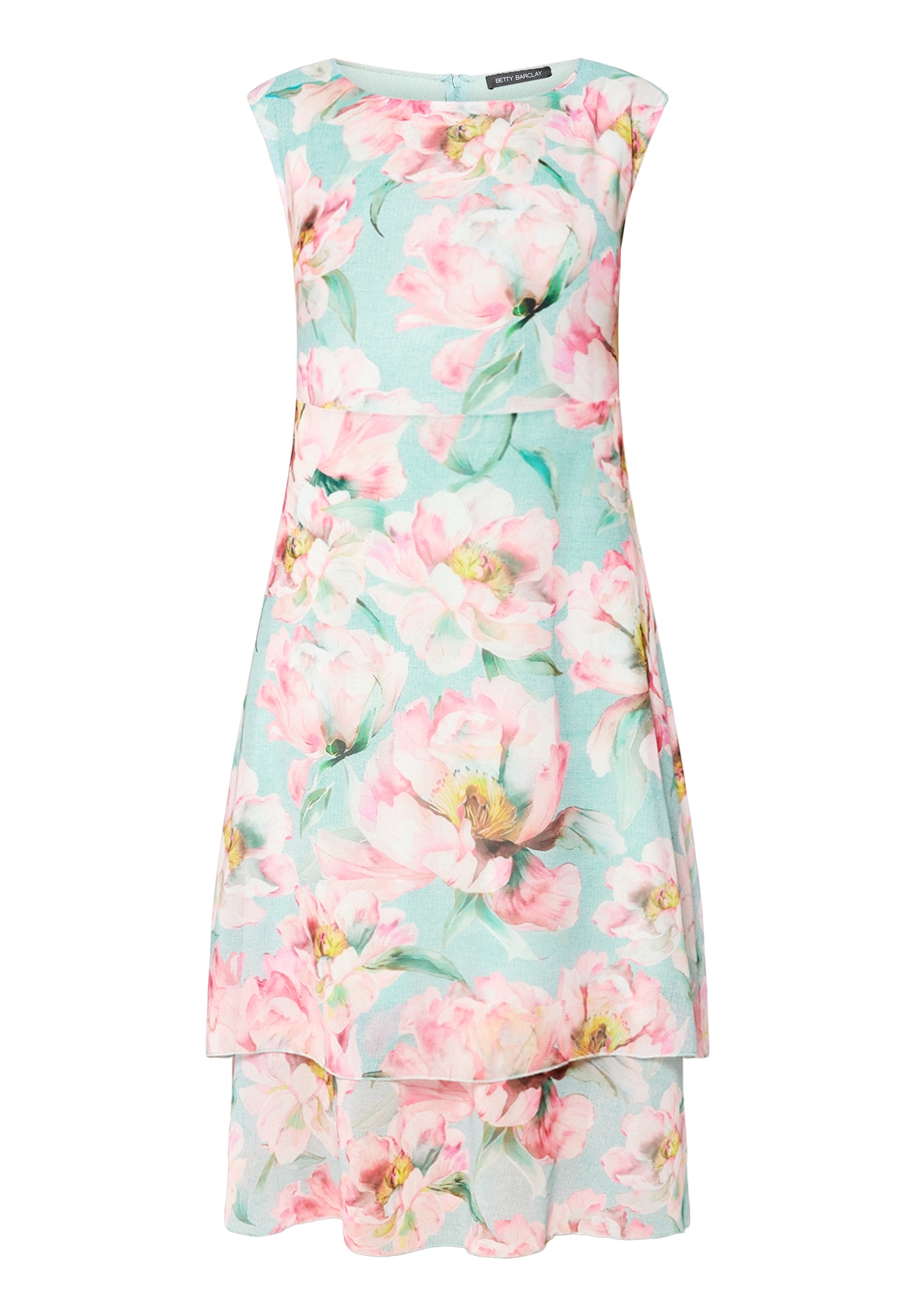 Betty Barclay Chiffonkleid "Damen mit Bindegürtel" Ohne Tasche günstig online kaufen