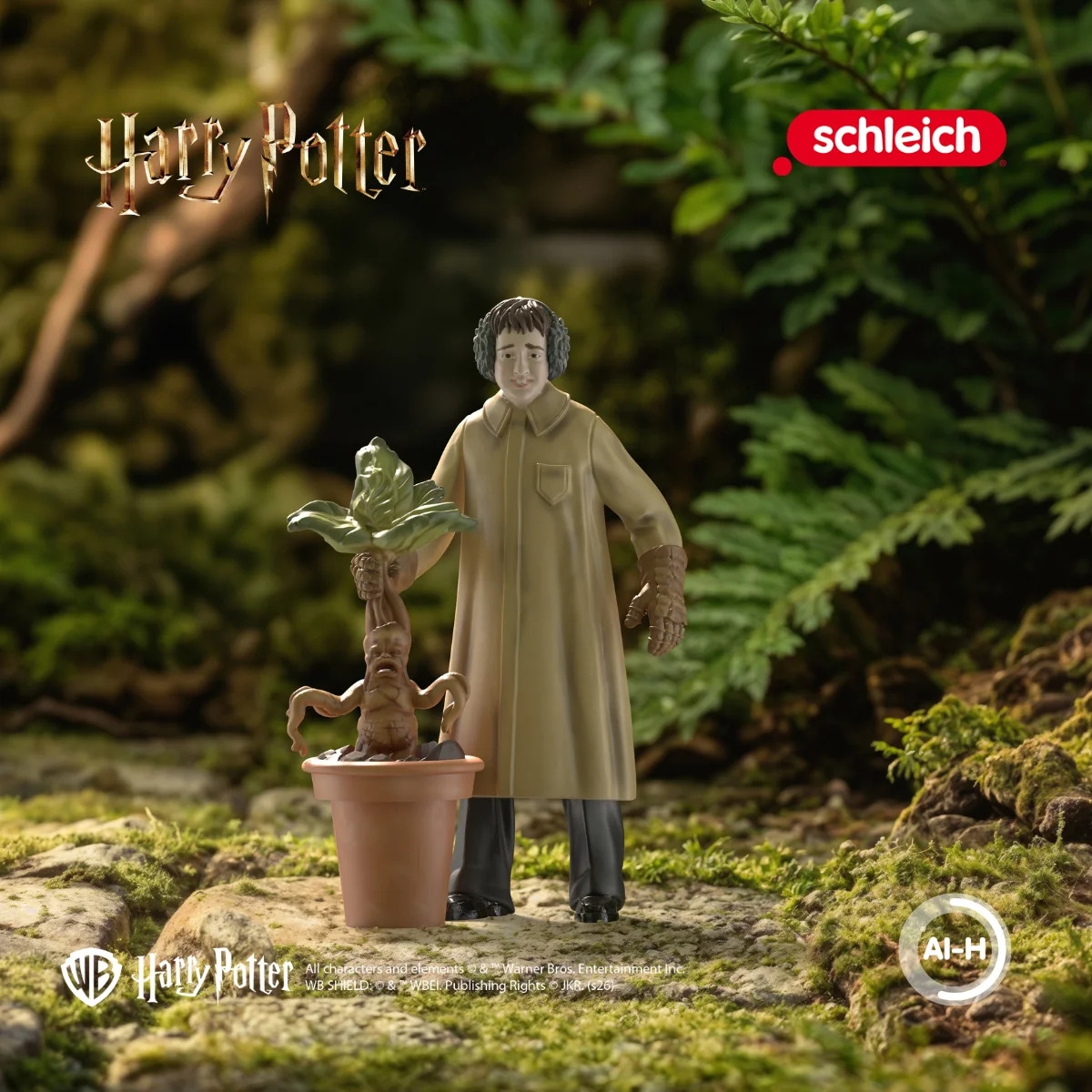 Schleich® Spielfigur »HARRY POTTER™ , Neville mit Alraune (14946)«