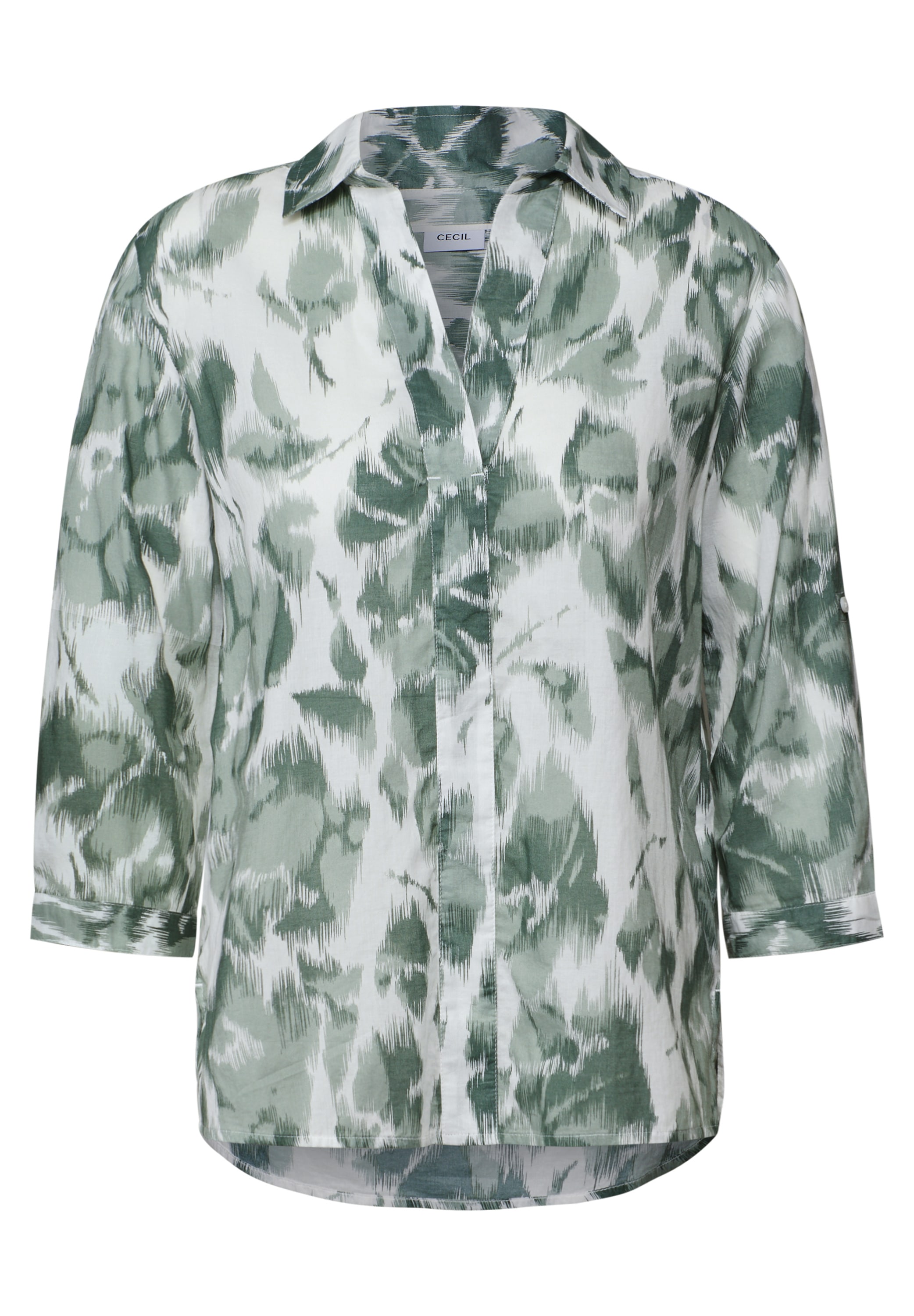 Cecil Klassische Bluse, mit 3/4 Ärmeln