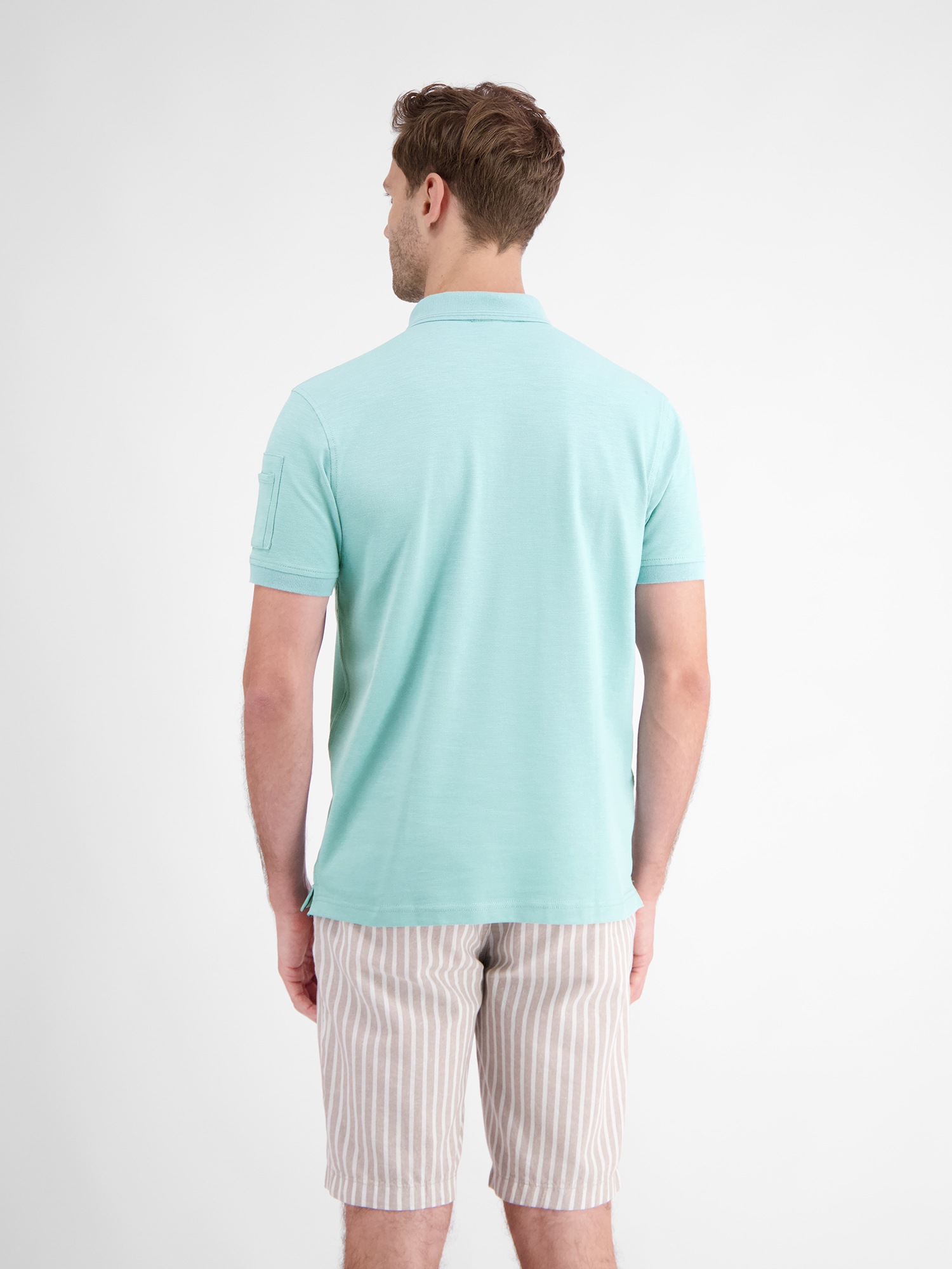 LERROS Poloshirt "LERROS Unifarbenes Poloshirt" günstig online kaufen