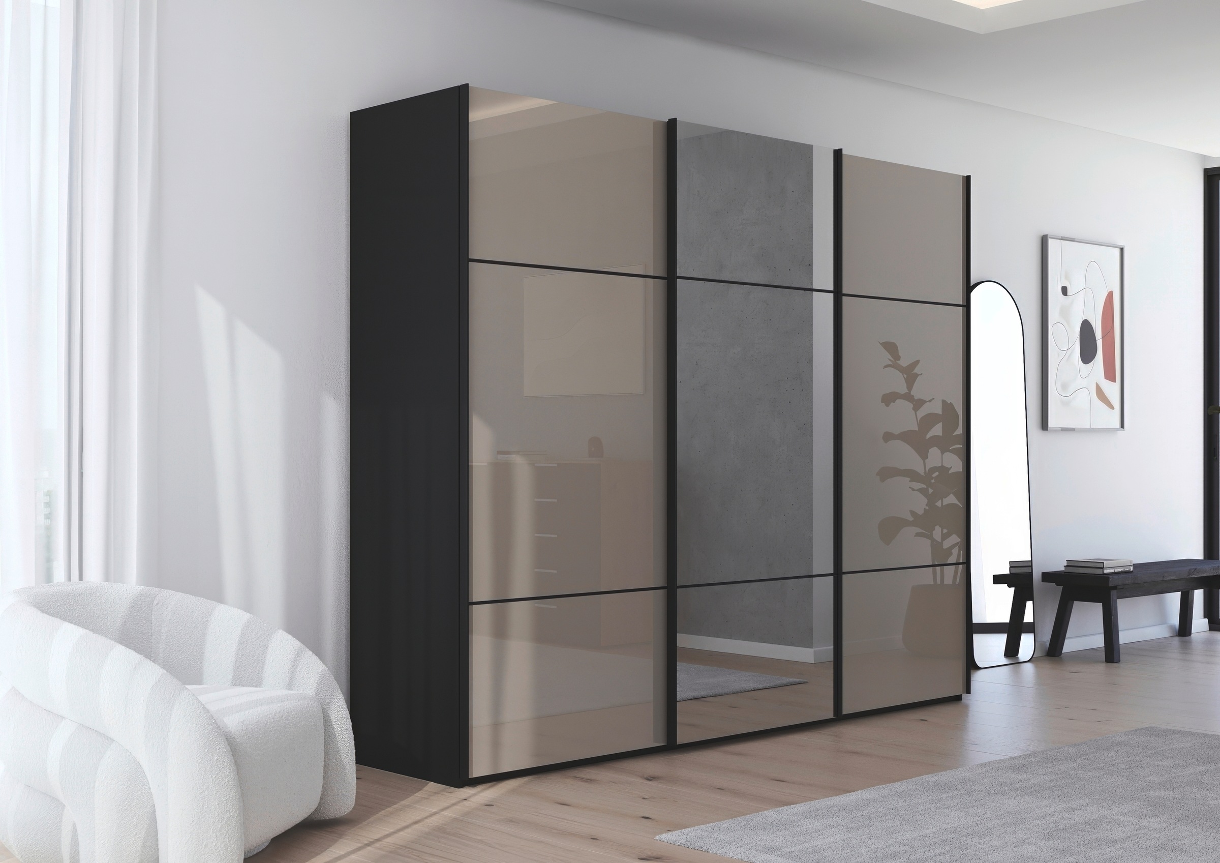 rauch Schwebetürenschrank "Kleiderschrank Schrank Garderobe Schlafzimmersch günstig online kaufen