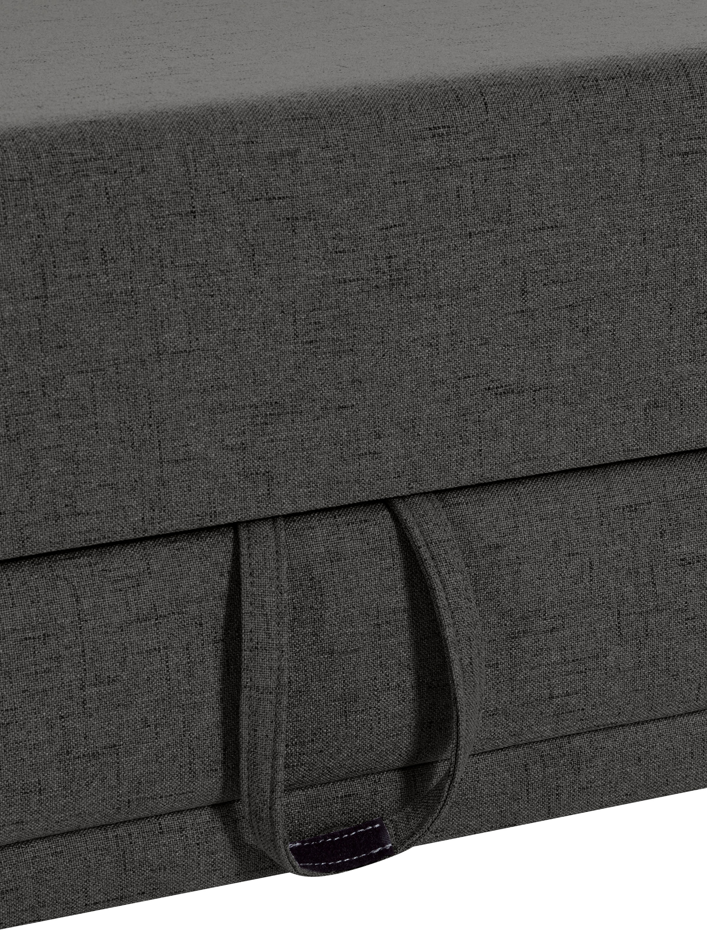 INOSIGN Wohnlandschaft »Cardiz U-Form«, inkl.Kopfteilverstellung und Federkern wahlweise mit Bettfunktion