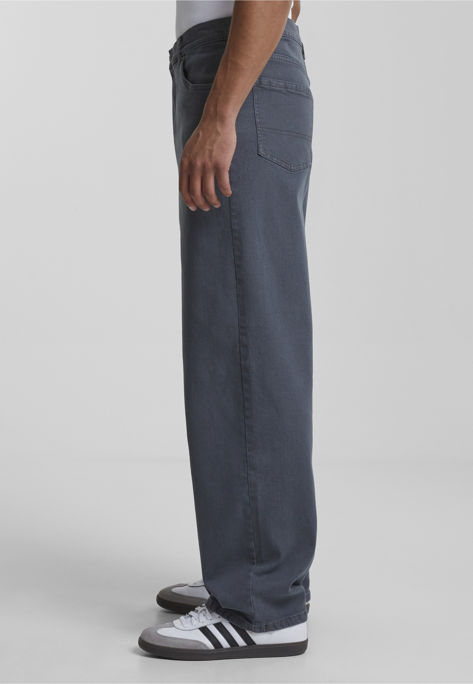 URBAN CLASSICS Jean en denim épais style années 90 gris magnet - Taille 32 3