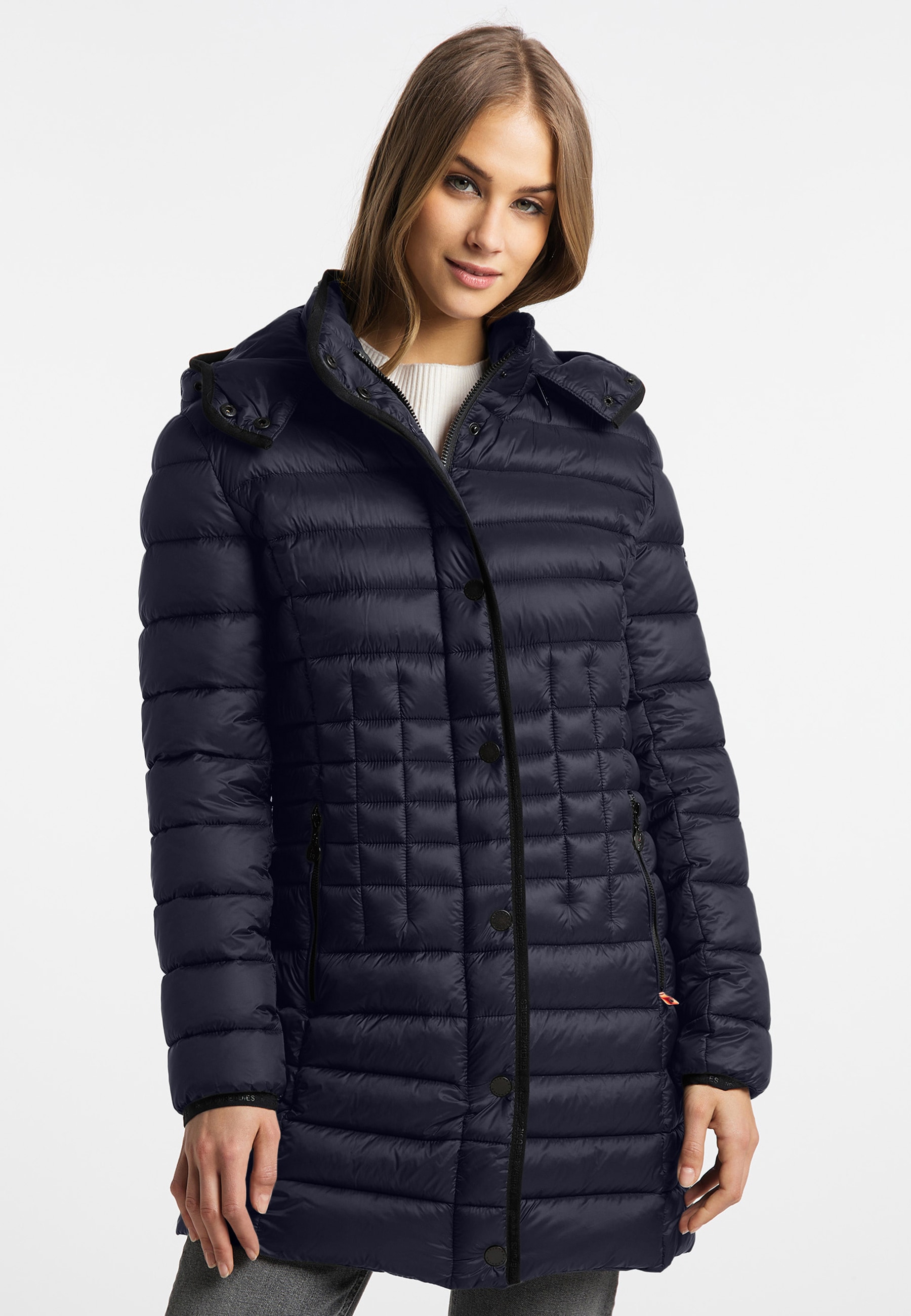 Frieda & Freddies Langjacke »Down-Like Jacket / Laura May2«, mit Kapuze