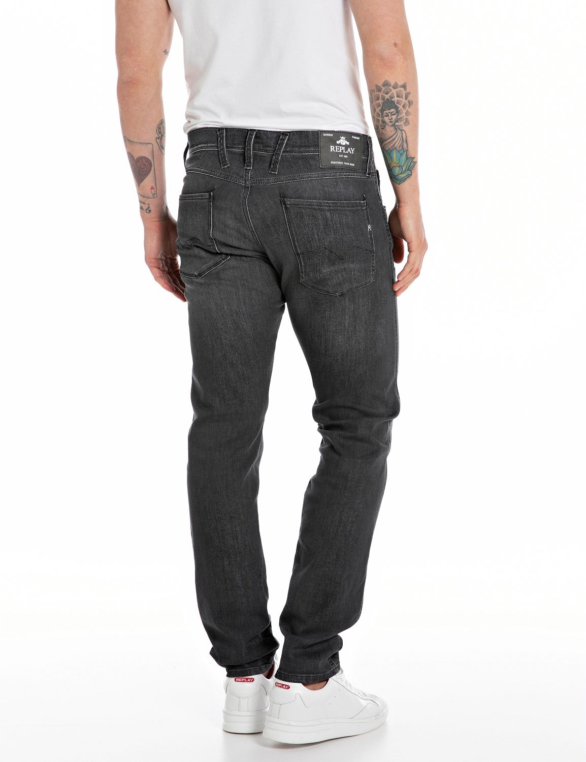 Replay Slim-fit-Jeans "Anbass" günstig online kaufen