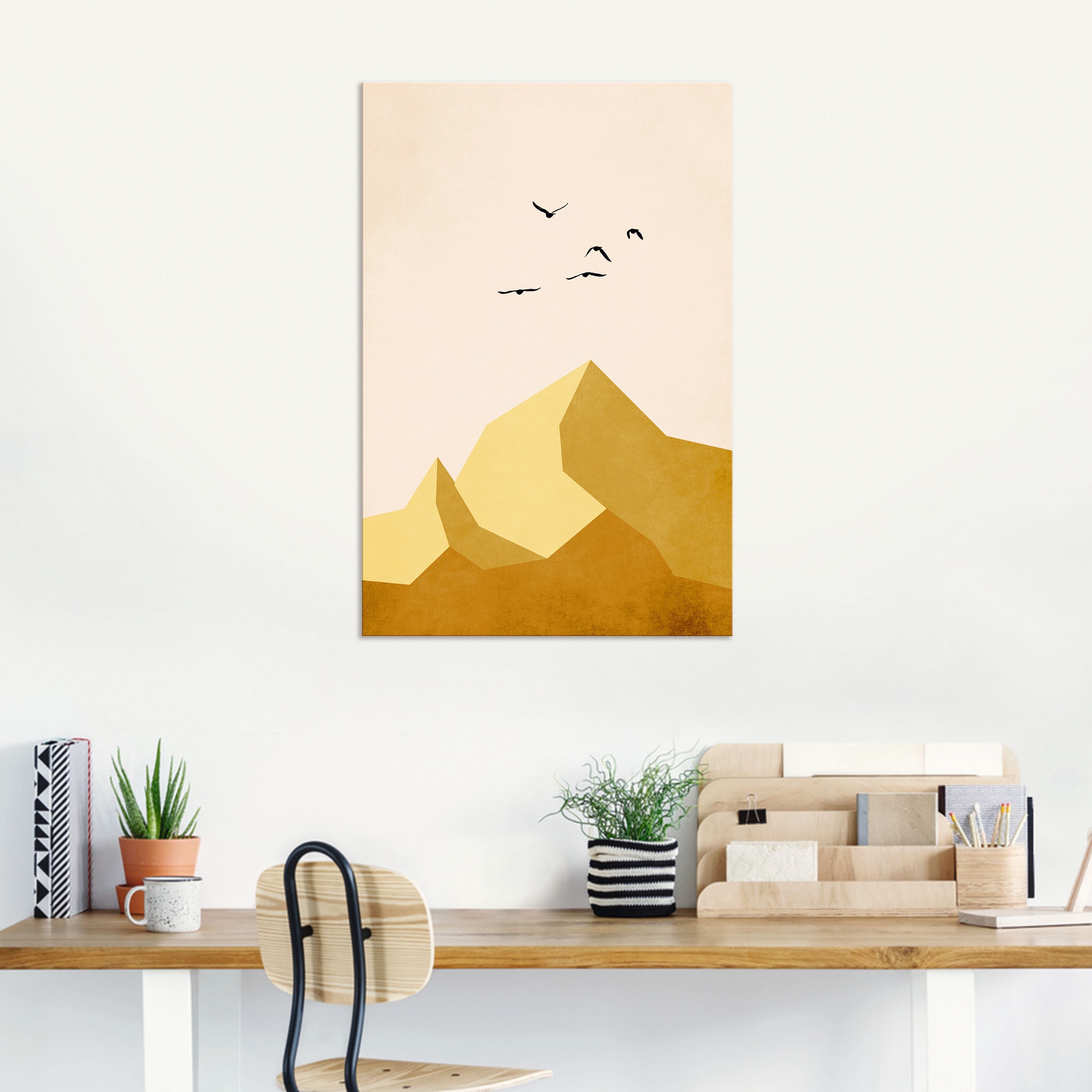 Artland Wandbild »Zugspitze, DREI«, Berge & Alpenbilder, (1 St.), als Alubild, Leinwandbild, Wandaufkleber oder Poster in versch. Größen