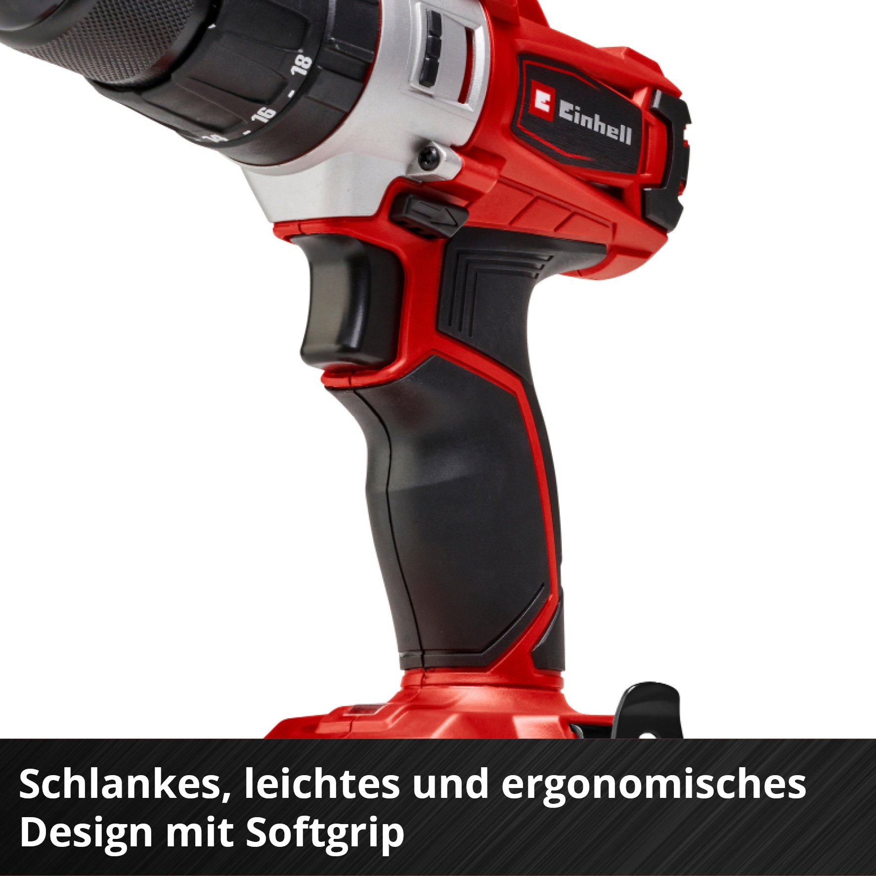 Einhell Akku-Schlagbohrschrauber »Power X-Change TE-CD 18/2 Li-i +64«, (Set), inkl. 2 Akkus á 2 Ah, Ladegerät und Aufbewahrungskoffer