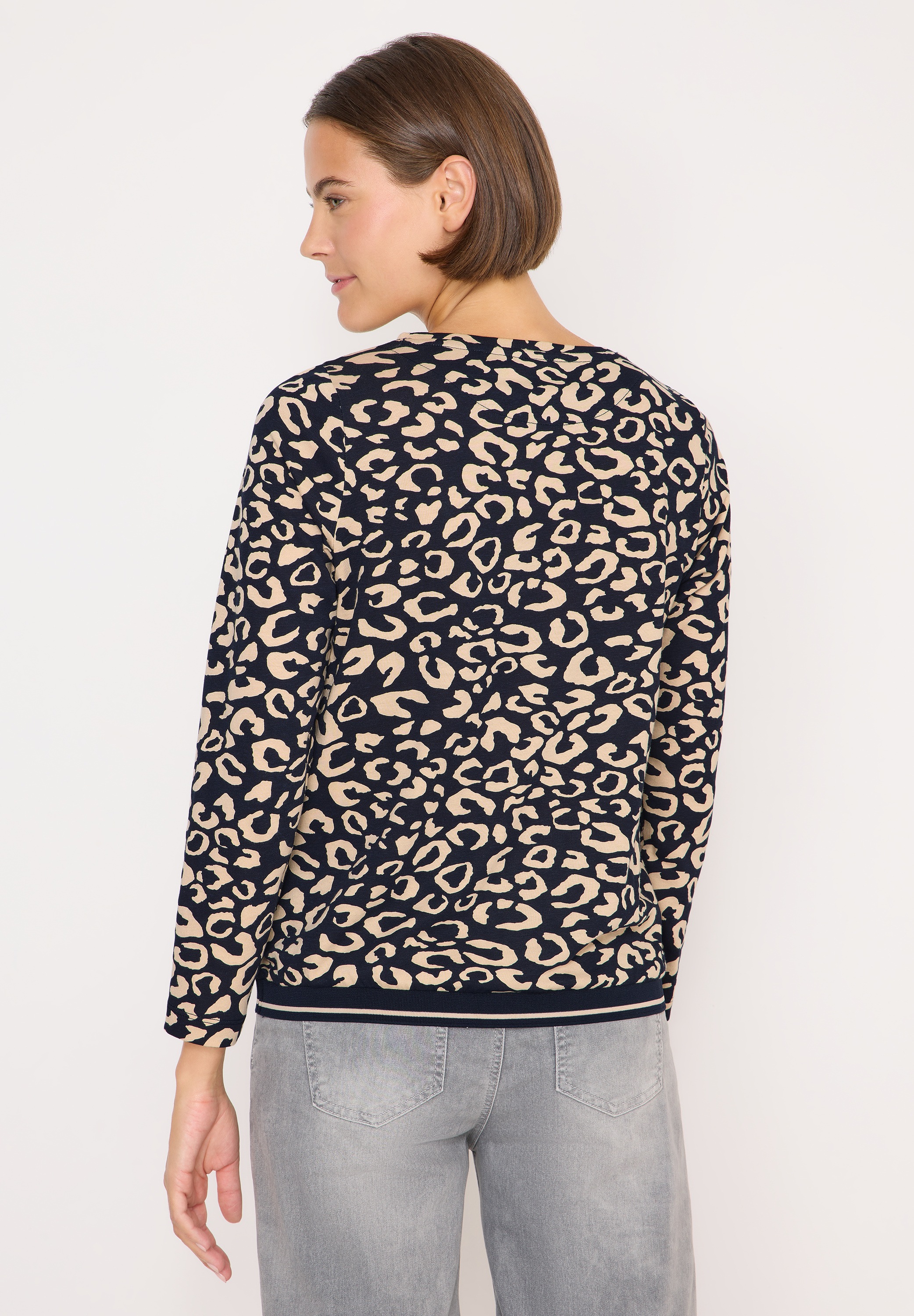 Cecil Langarmshirt mit U-Boot-Ausschnitt günstig online kaufen