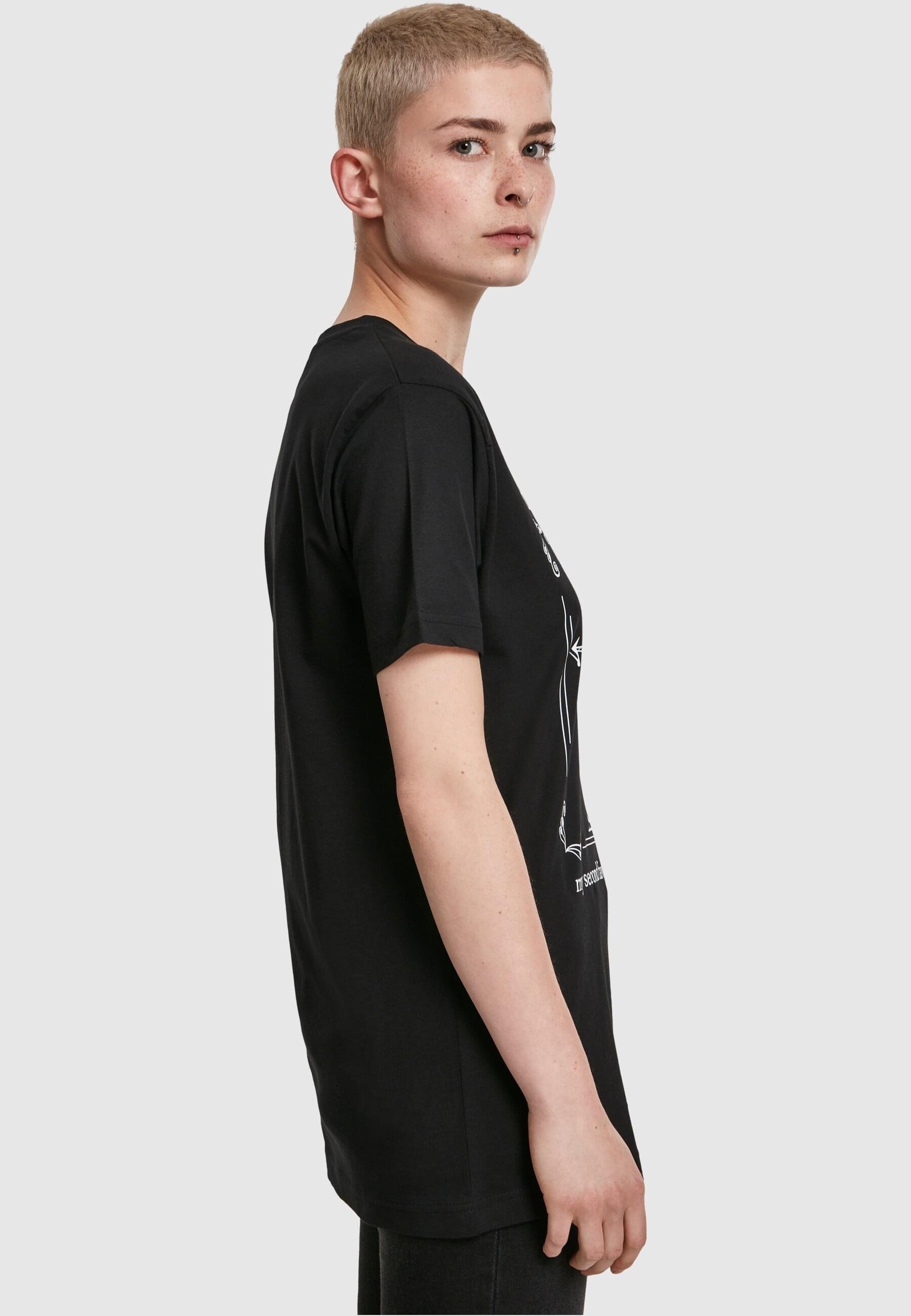 MisterTee Kurzarmshirt »MisterTee Damen Ladies F-Word Tee«, (1 tlg.)