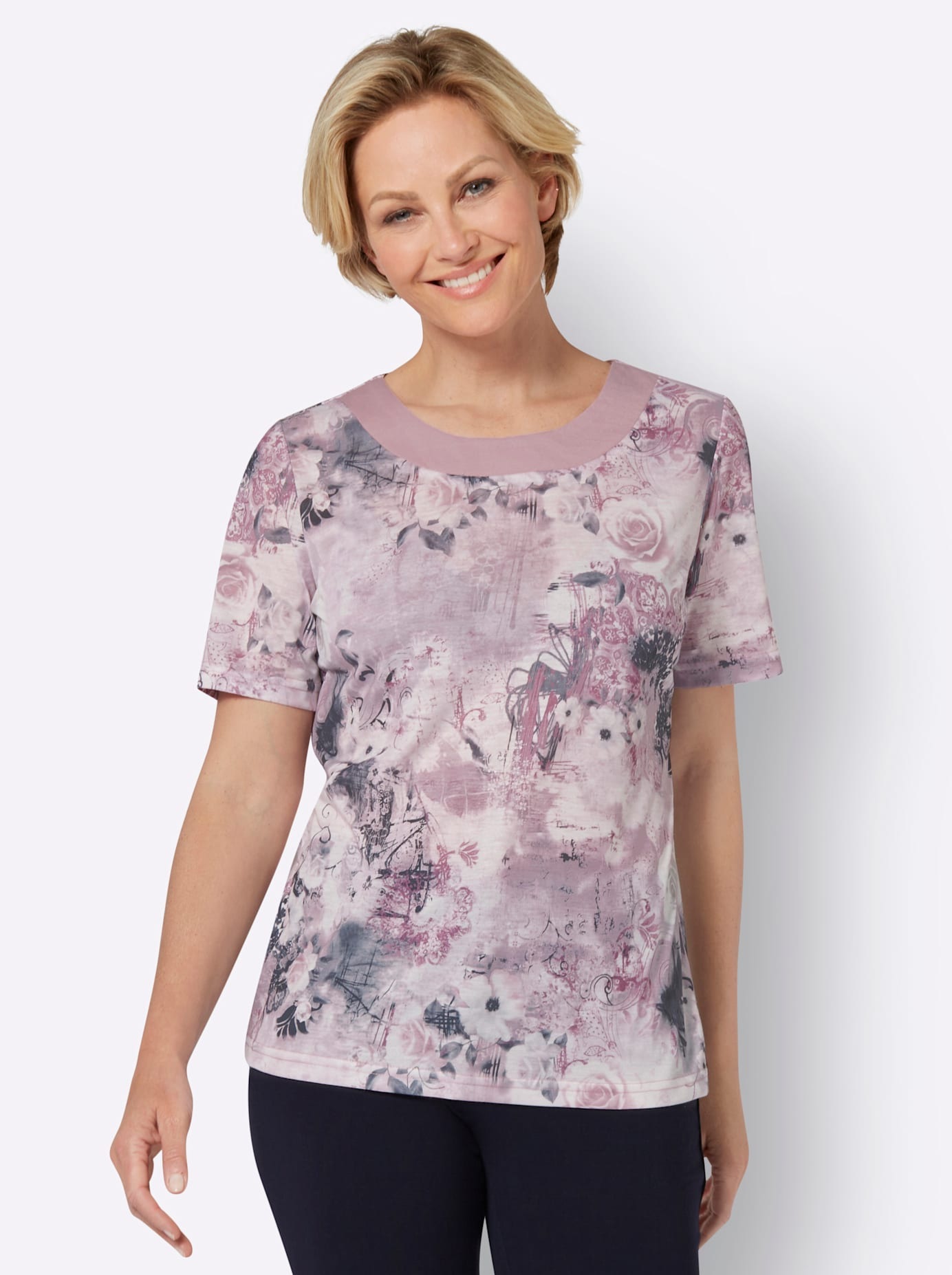 Classic Basics Kurzarmshirt "Kurzarm-Shirt" 1 Stk. tlg. günstig online kaufen