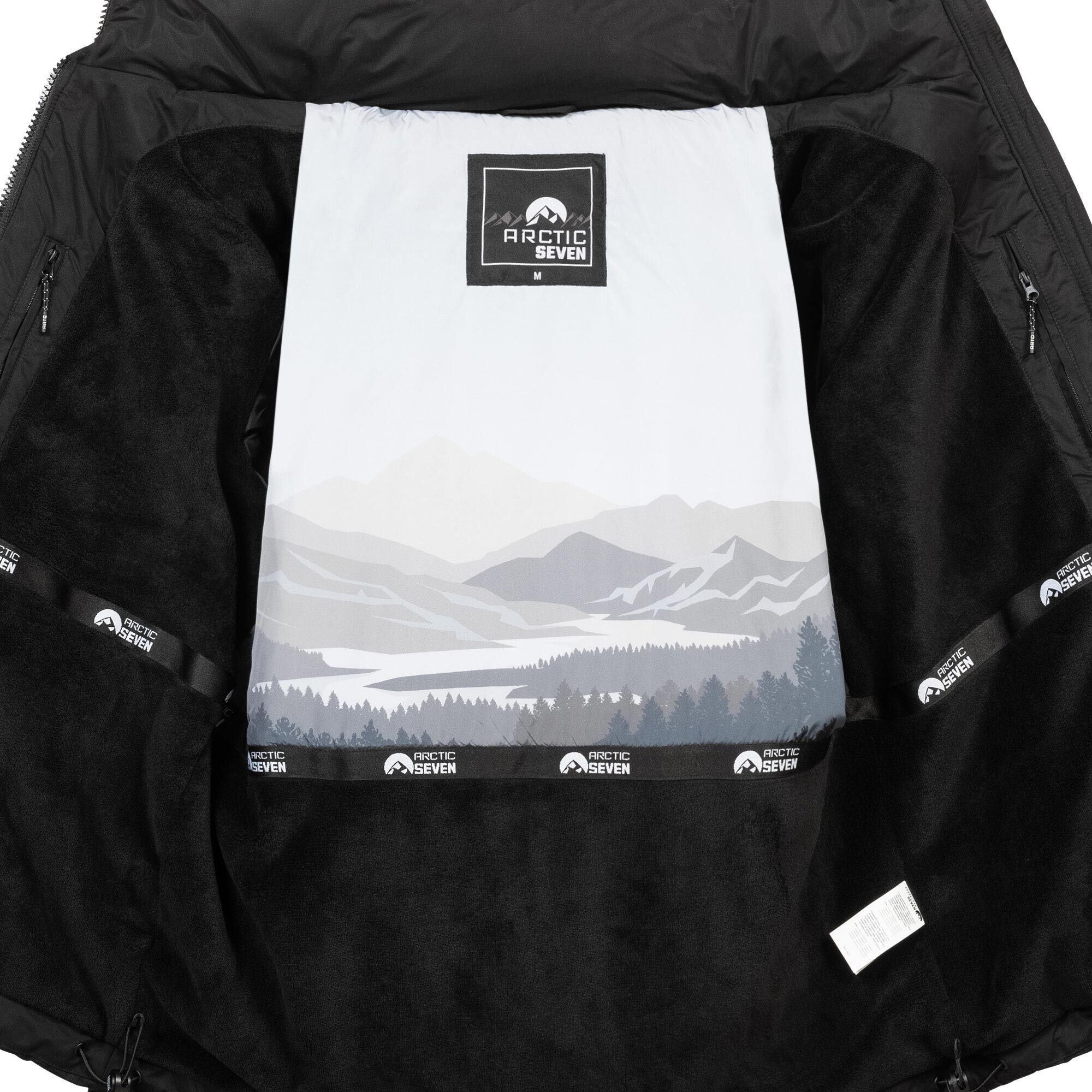 Arctic Seven Winterjacke »ASCreesi«, mit warmem Teddyfell und abnehmbarer Kapuze