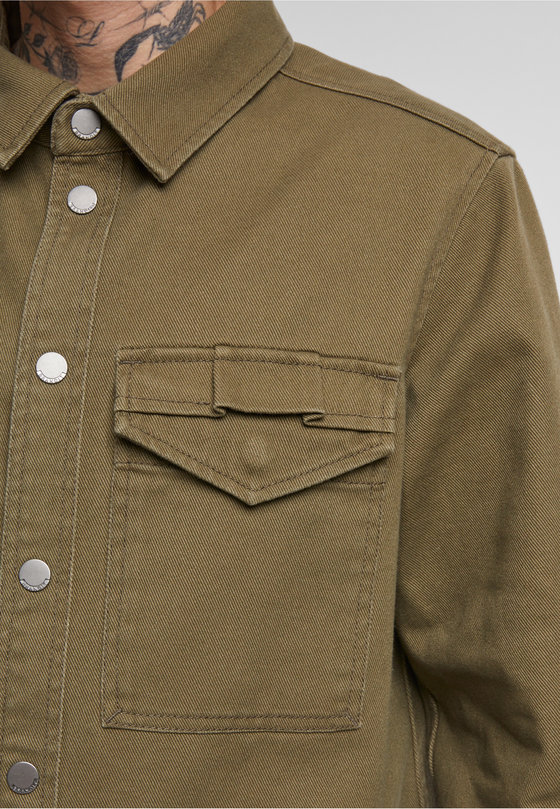 Brandit Langarmhemd »Brandit Brandit Men Heavy Twill Shirt« 1 Stk.