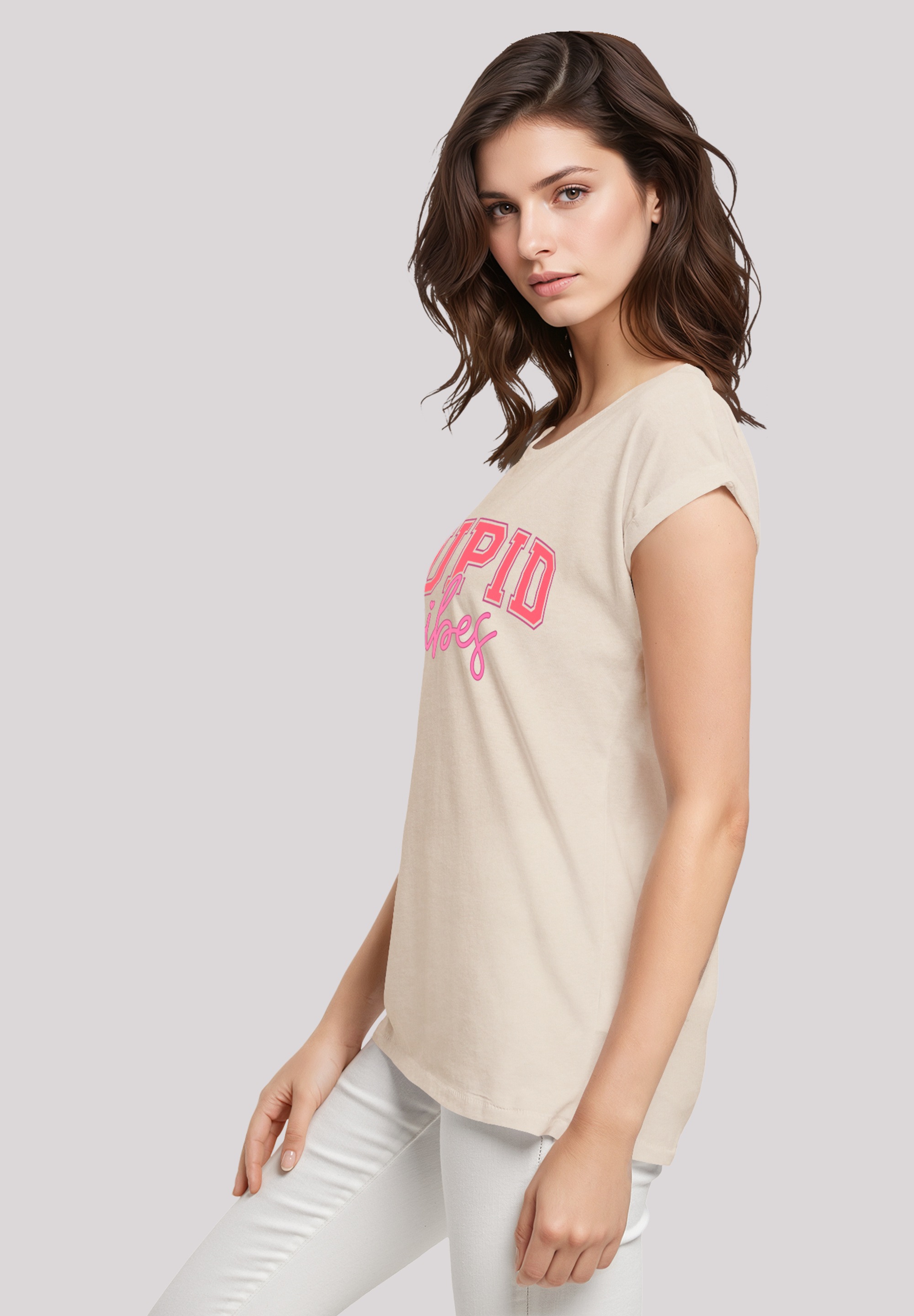 F4NT4STIC T-Shirt »Cupid Vibes Valentinstag Amor«, Premium Qualität
