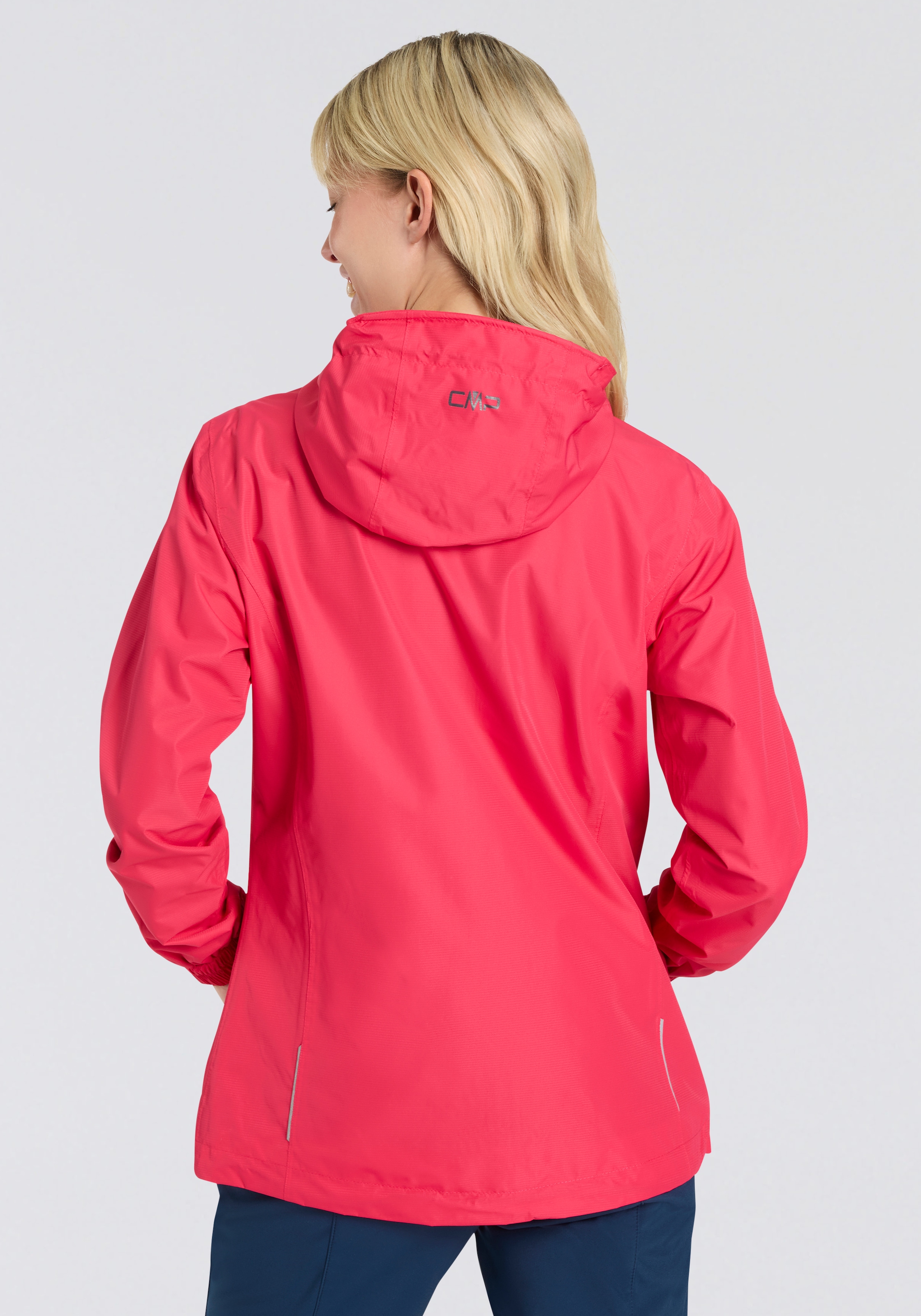CMP Regenjacke, (1 St.), mit Kapuze, Atmungsaktiv & Winddicht & Wasserdicht