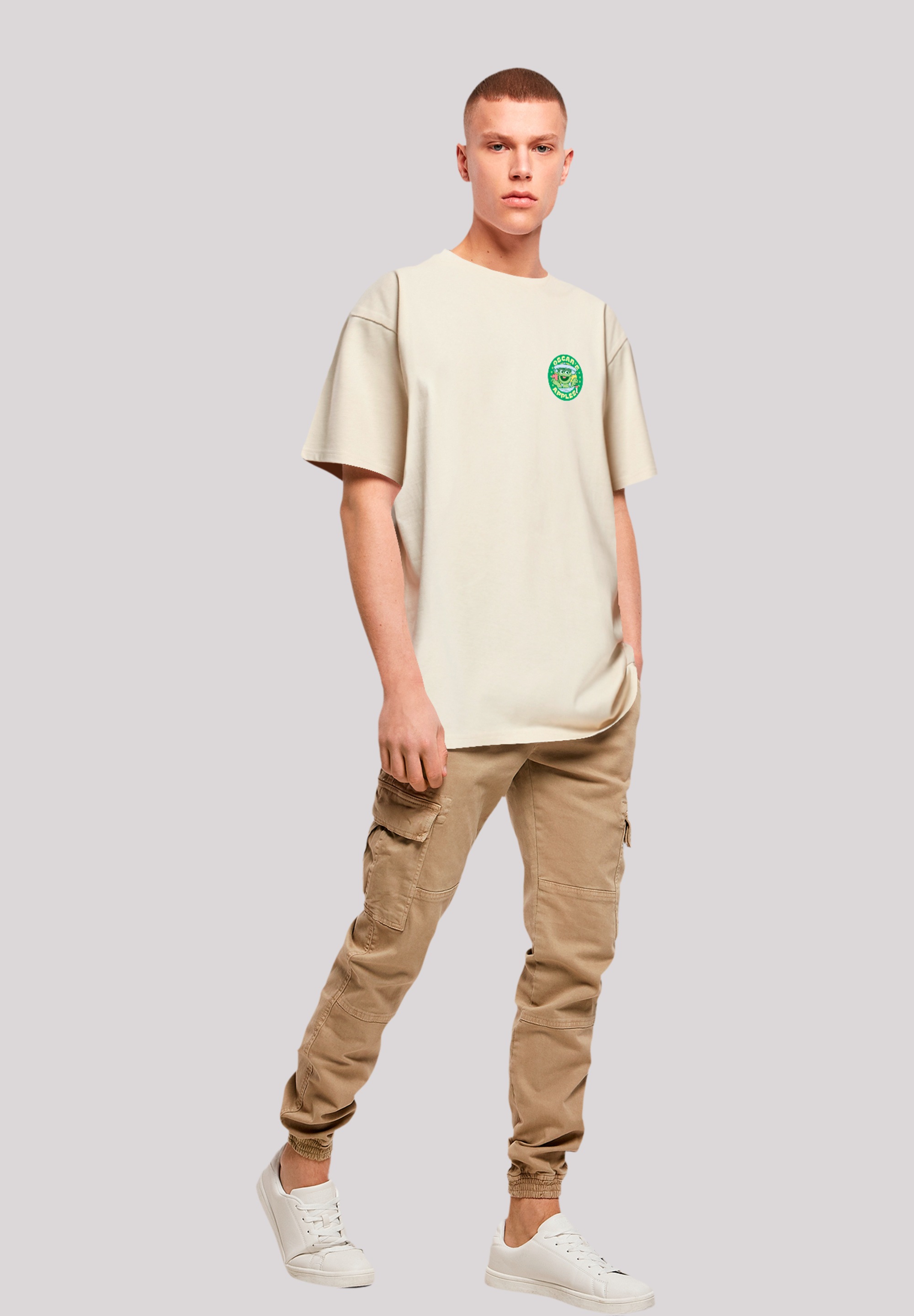 F4NT4STIC T-Shirt »Sesamstraße Oscar's Apples«, Premium Qualität