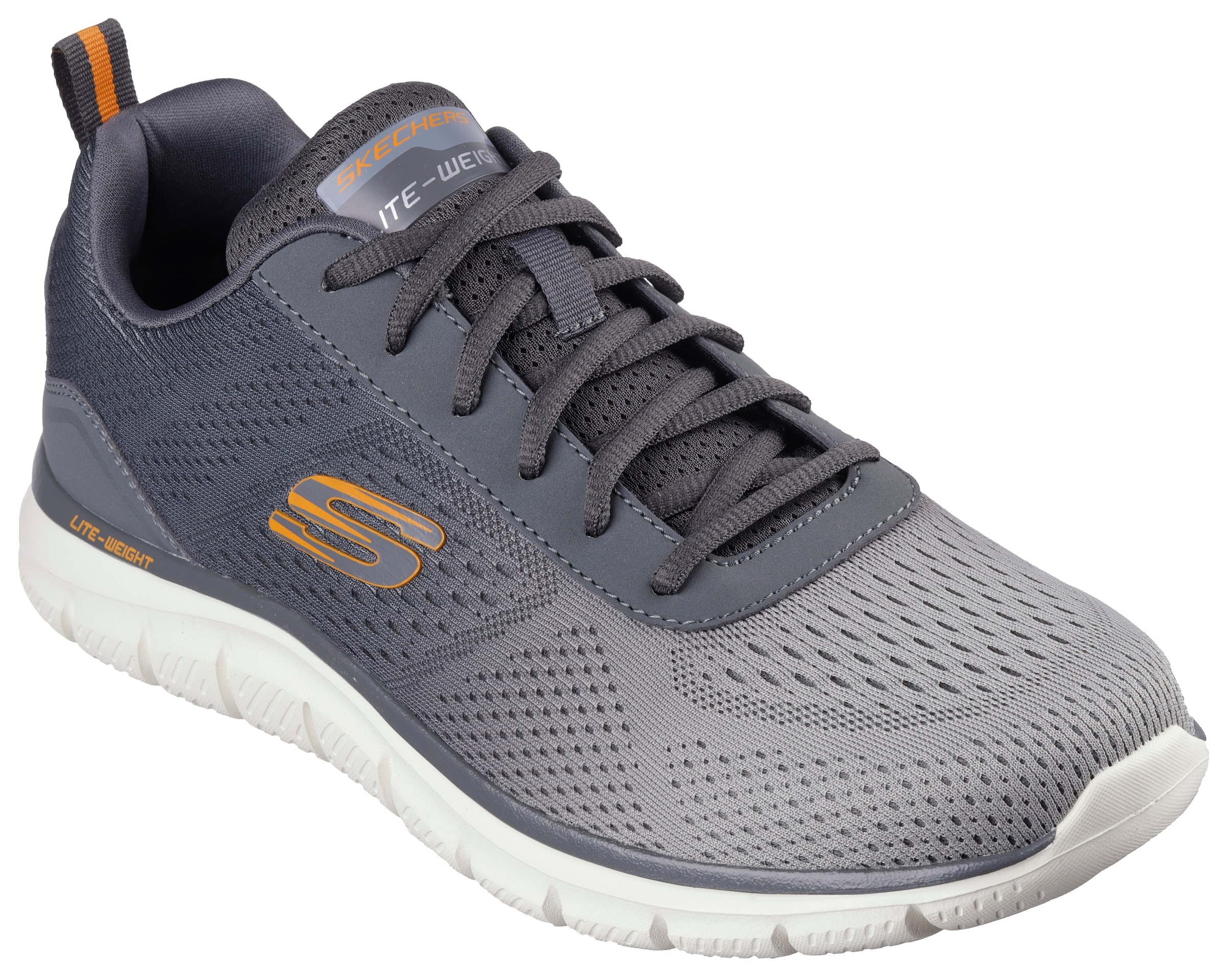 Skechers 1100000002199 "TRACK-RIPKENT" Freizeitschuh, Halbschuh, Schnürschuhin veganer Verarbeitung