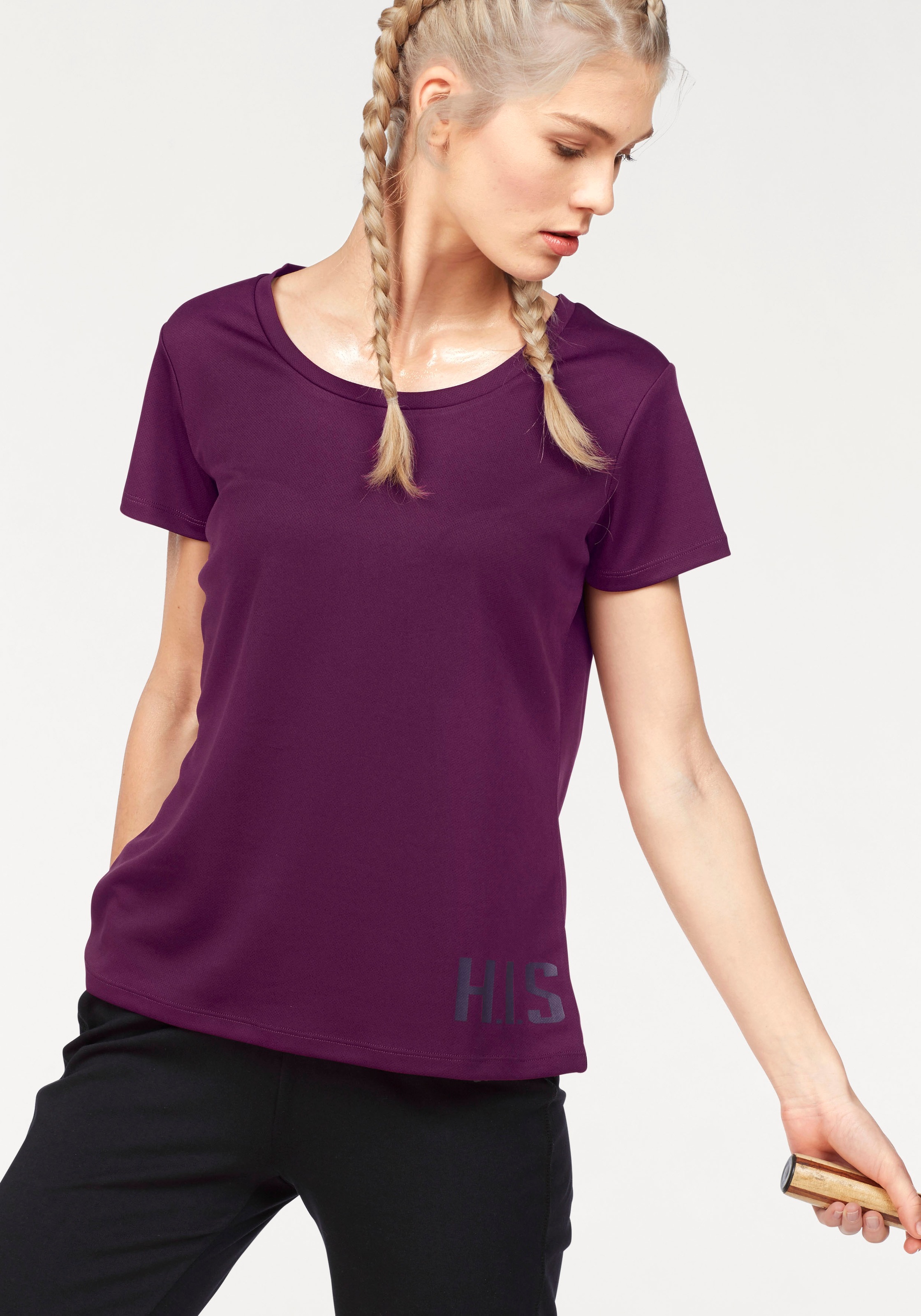 H.I.S Funktionsshirt, (Spar-Set, 2er-Pack), figurbetonter Schnitt, sportlic günstig online kaufen