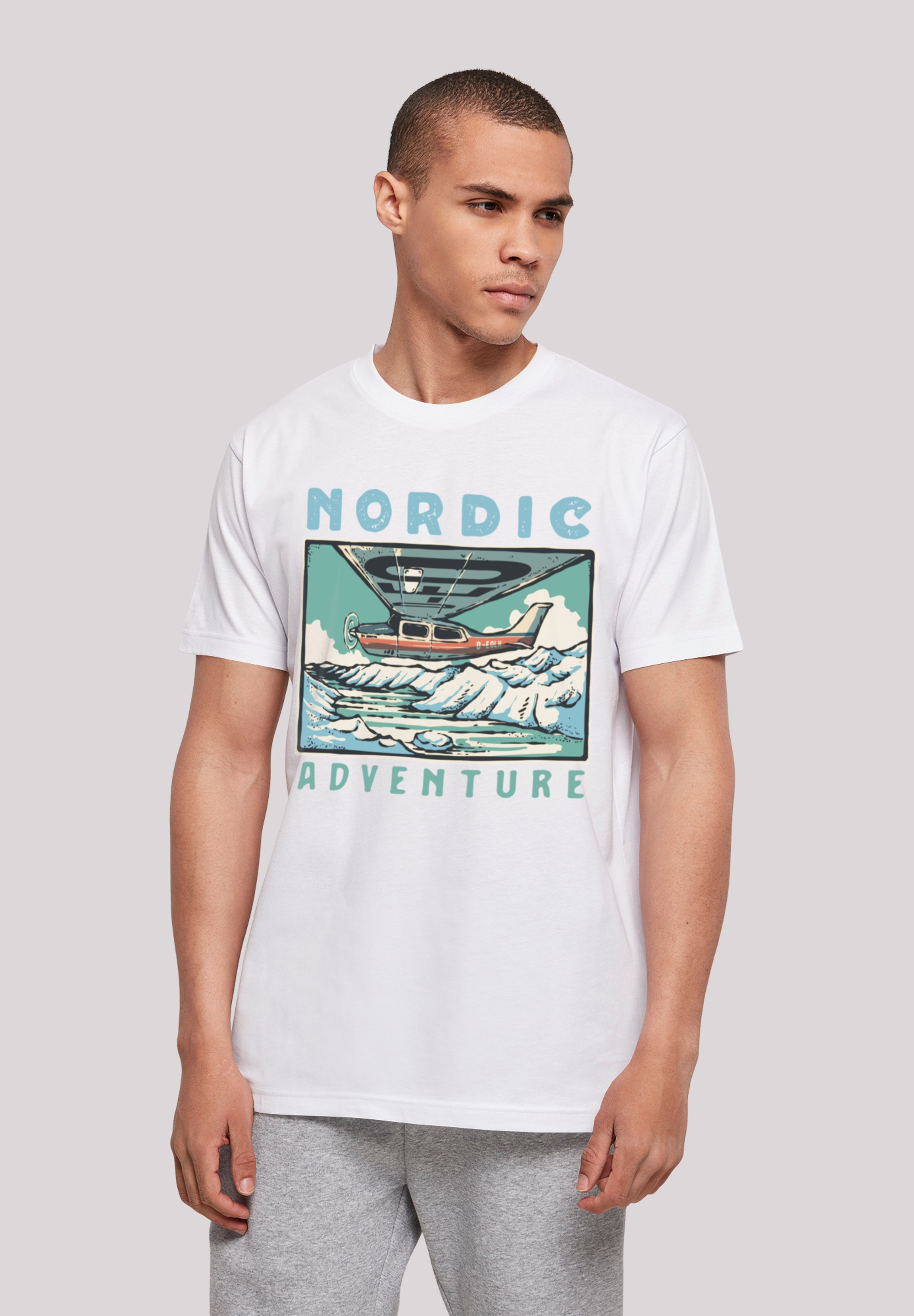 F4NT4STIC T-Shirt "Nordic Adventures", Print günstig online kaufen