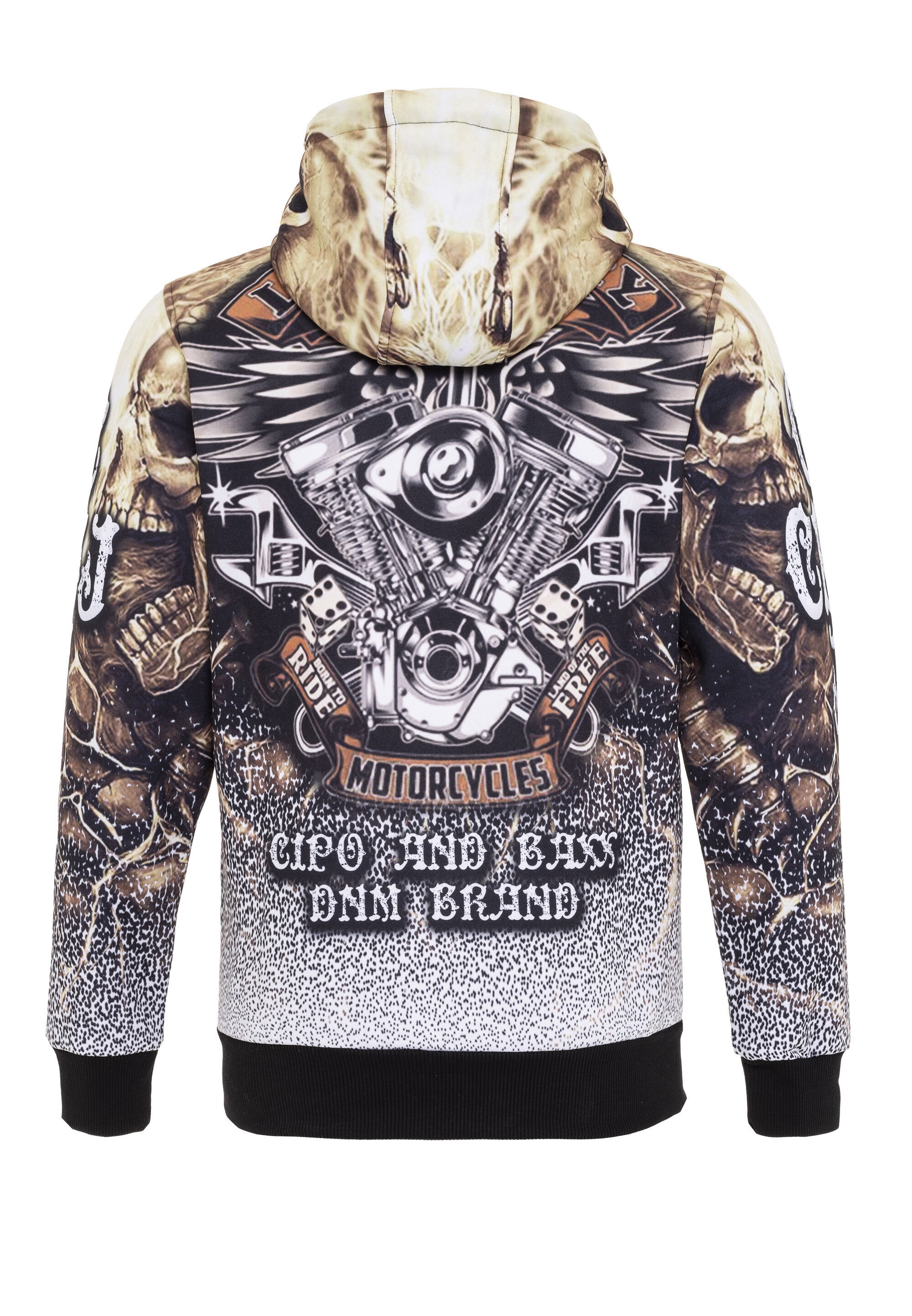 Cipo & Baxx Sweatjacke »CL550« mit Kapuze
