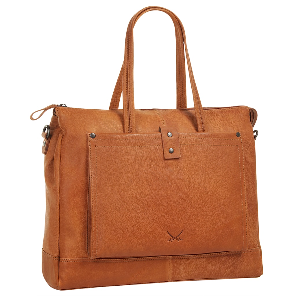 Sansibar Shopper, echt Leder