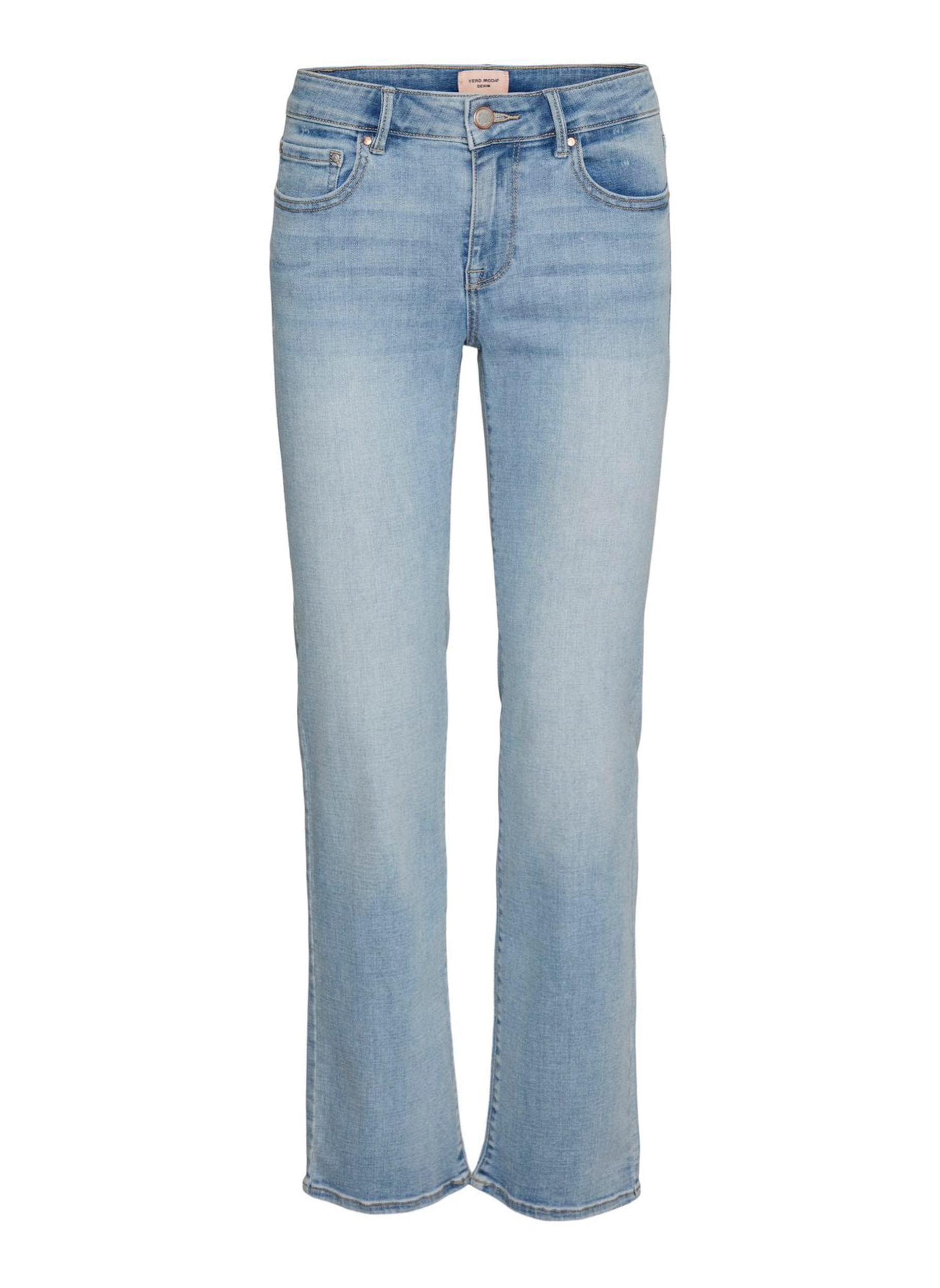 Vero Moda Straight-Jeans »VMFLASH MR STRAIGHT JNS LI3102 GA NOOS«