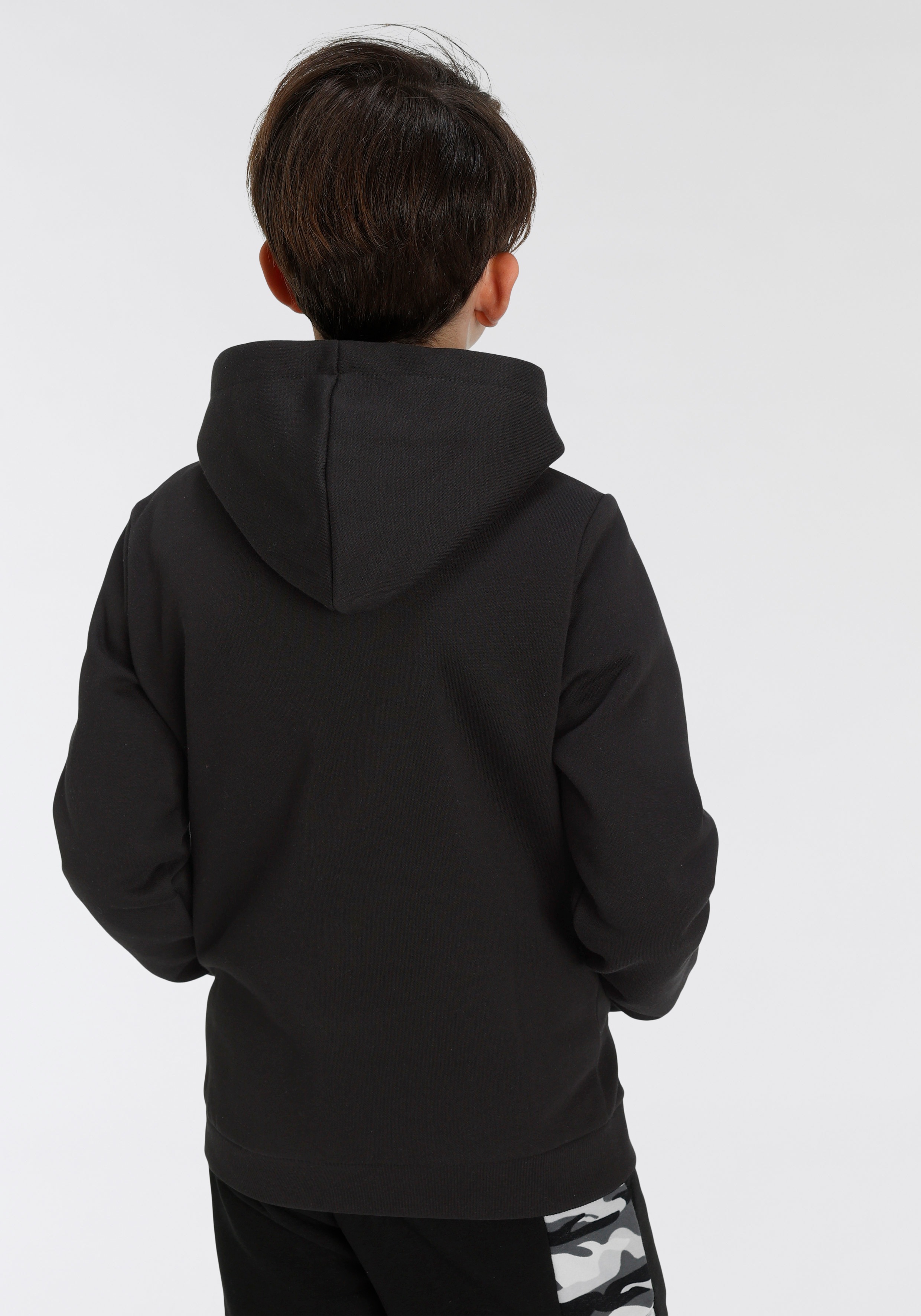 Thumbnail - PUMA Kapuzensweatshirt "ESS BIG LOGO HOODIE FL B", mit Reißverschluss, mit Kängurutasche, reguläre Passform