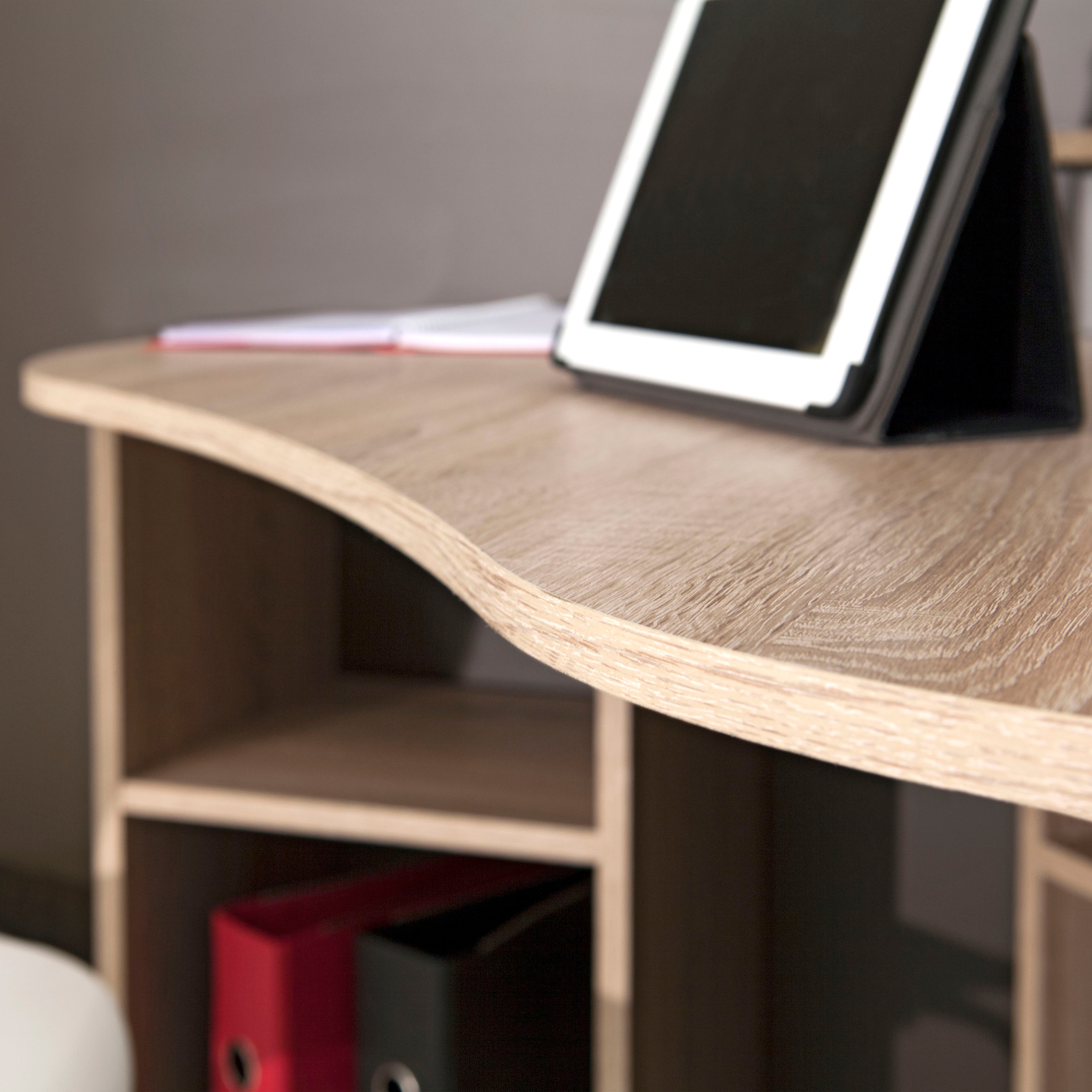 TemaHome Schreibtisch »Corner«, Melamingestell, Tischplatte in untersch. Farbvarianten, Breite 94 cm