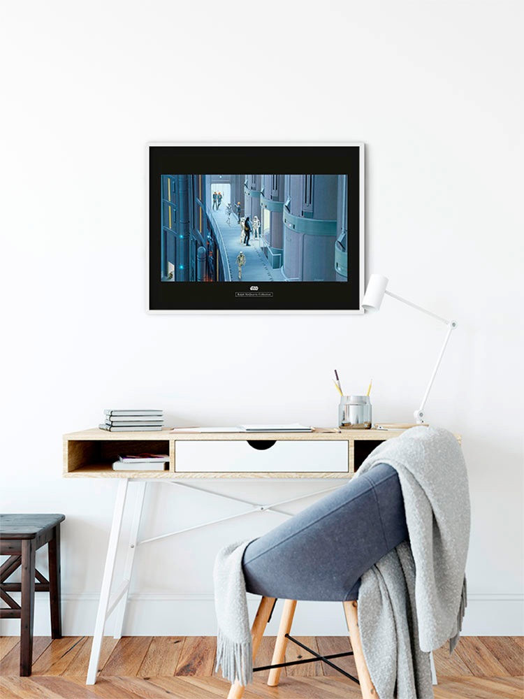 Komar Bild »Star Wars Classic RMQ Prison Elevator« Star Wars 1 Stk. tlg. Wandbild zur Dekoration im Kinderzimmer - ohne Rahmen