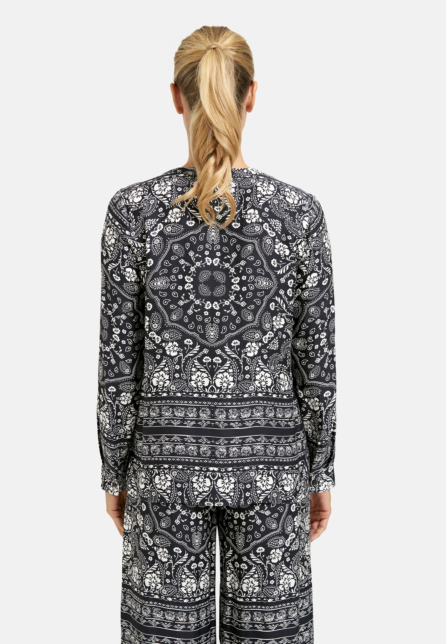 Smith & Soul Langarmbluse mit All Over Print