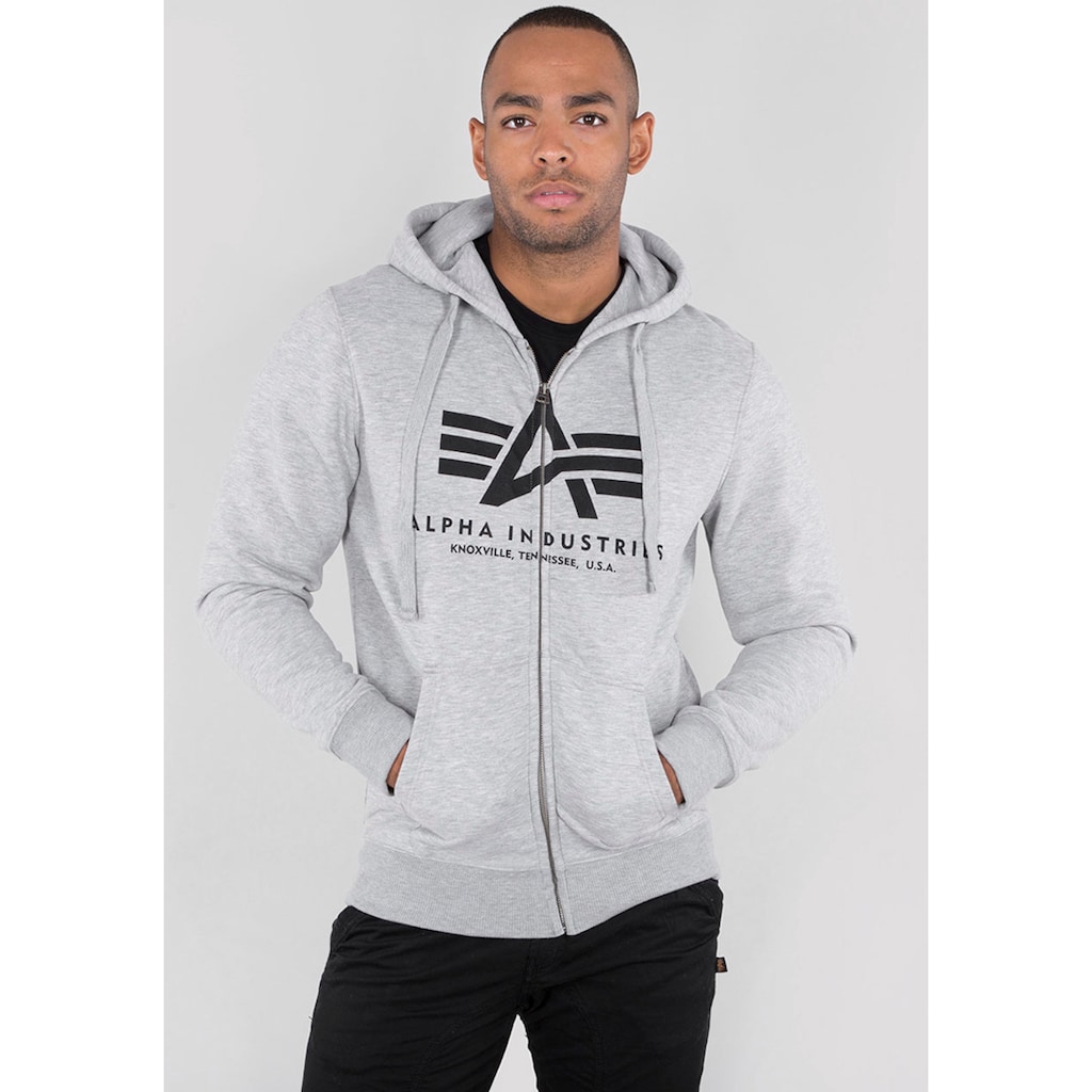 Alpha Industries Kapuzensweatjacke »BASIC ZIP HOODY«