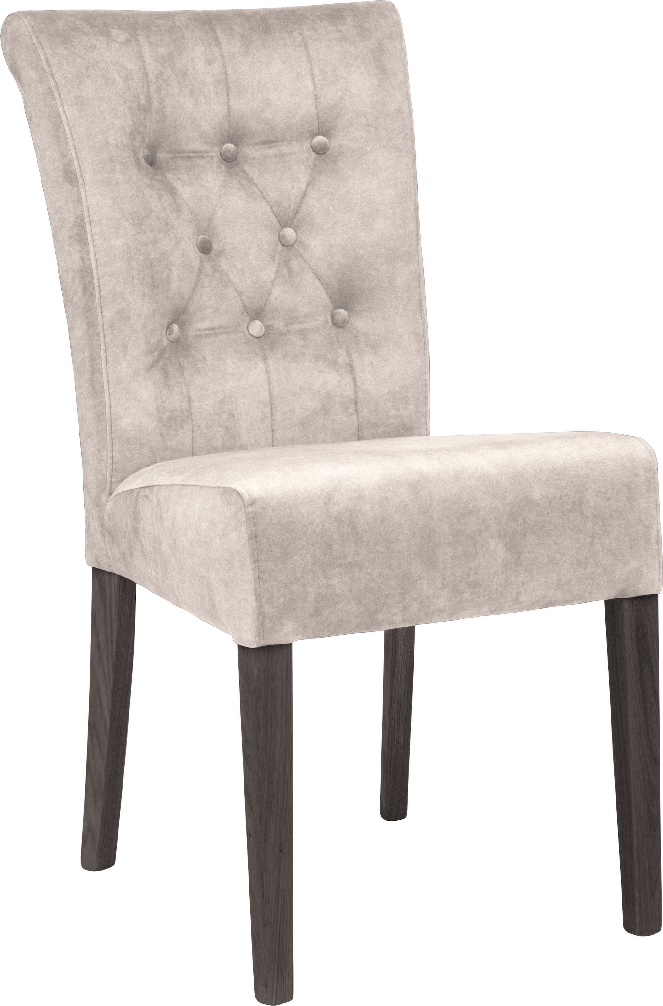 Home affaire Esszimmerstuhl »Queen« (Set) 2 Stk.Polsterstuhl mit Knopfheftung, 2er, 4er oder 6er Set