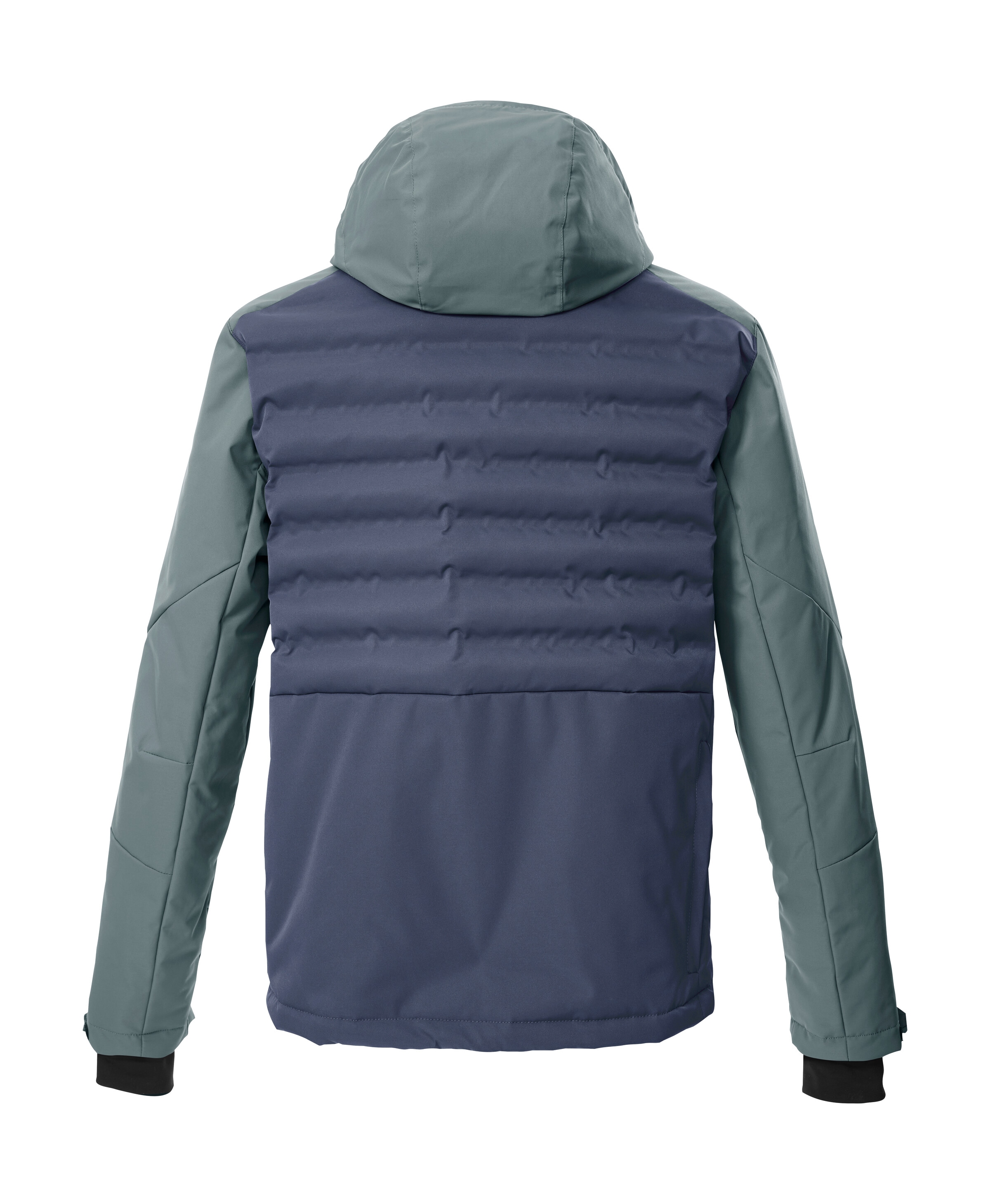 Killtec Skijacke »KSW 72 MN SKI JCKT«, Moderne Hybridoptik, winddicht, wasserabweisend, atmungsaktiv