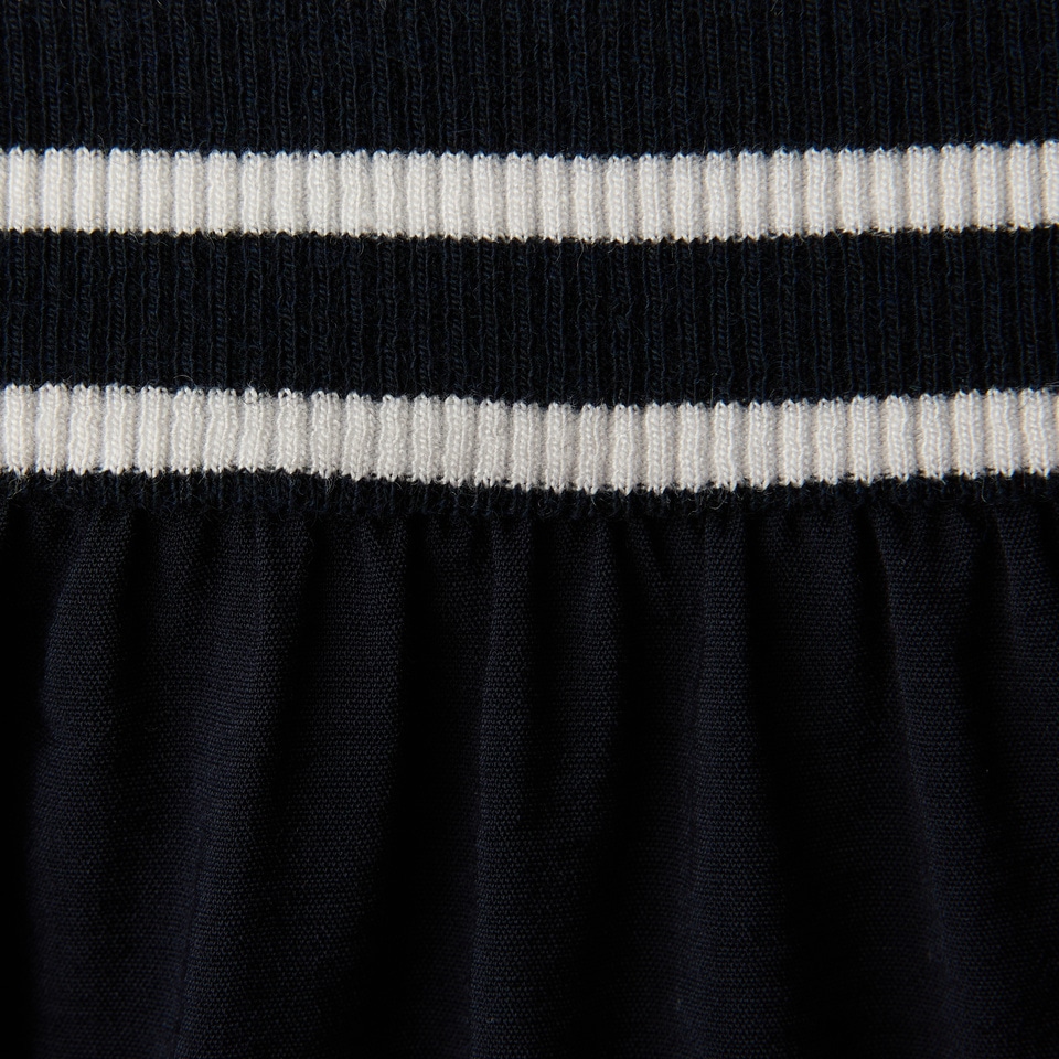 STREET ONE Midikleid Ohne Taschen mit Rundhalsausschnitt