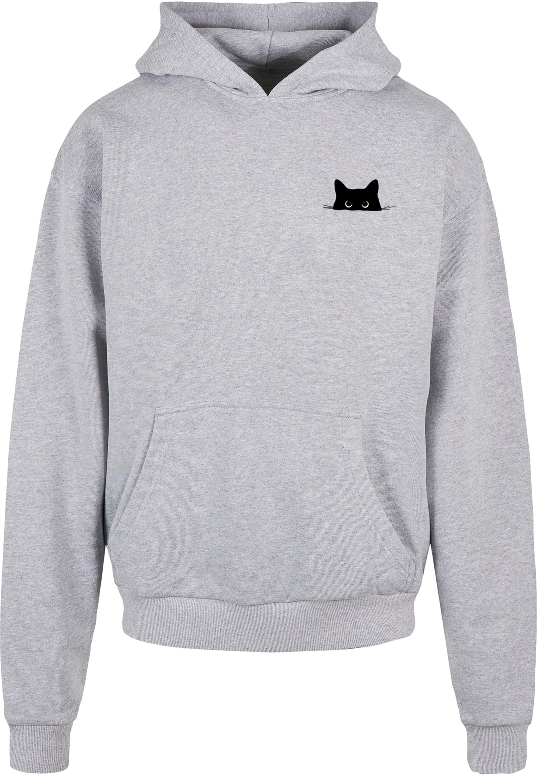 Merchcode Kapuzensweatshirt "Merchcode Halloween - Cat Hoody", 1 Stk. günstig online kaufen