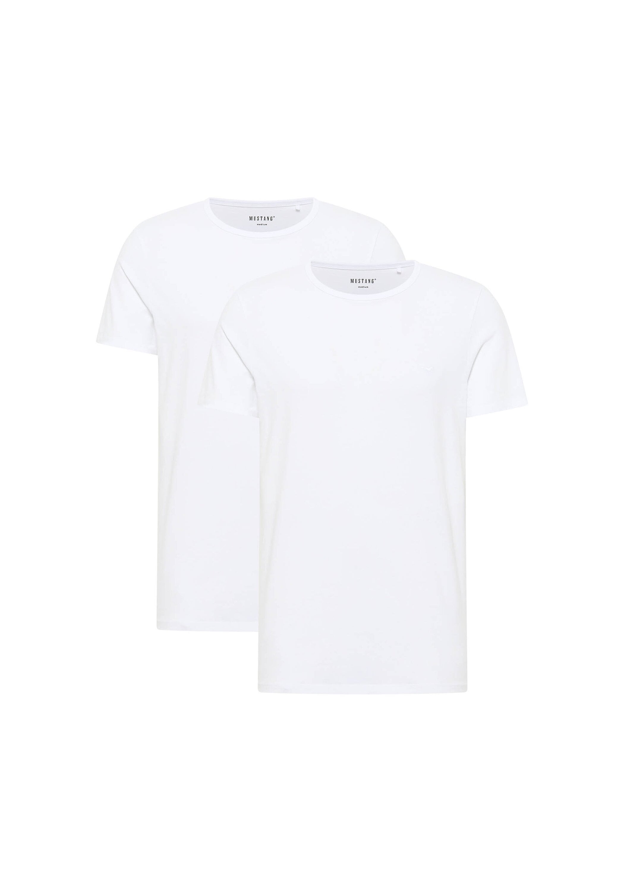MUSTANG T-Shirt "T-Shirt Style Allen 2-Pack 2er Pack"