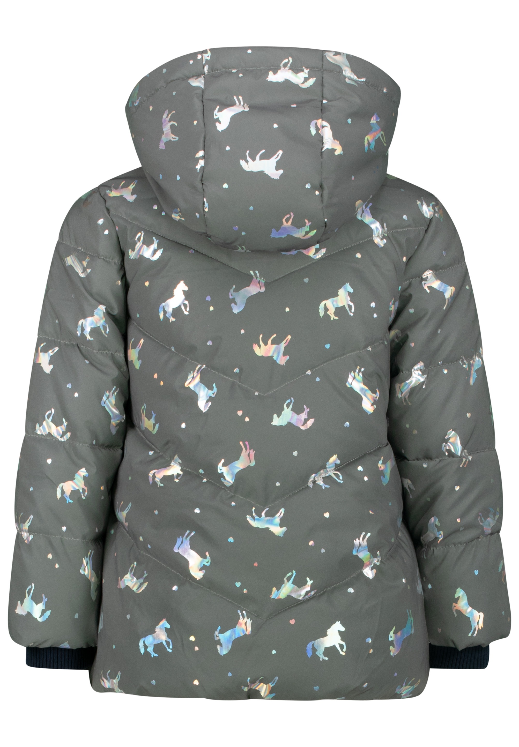 SALT AND PEPPER Steppjacke »Outdoor«, Mit tollem Pferdemuster