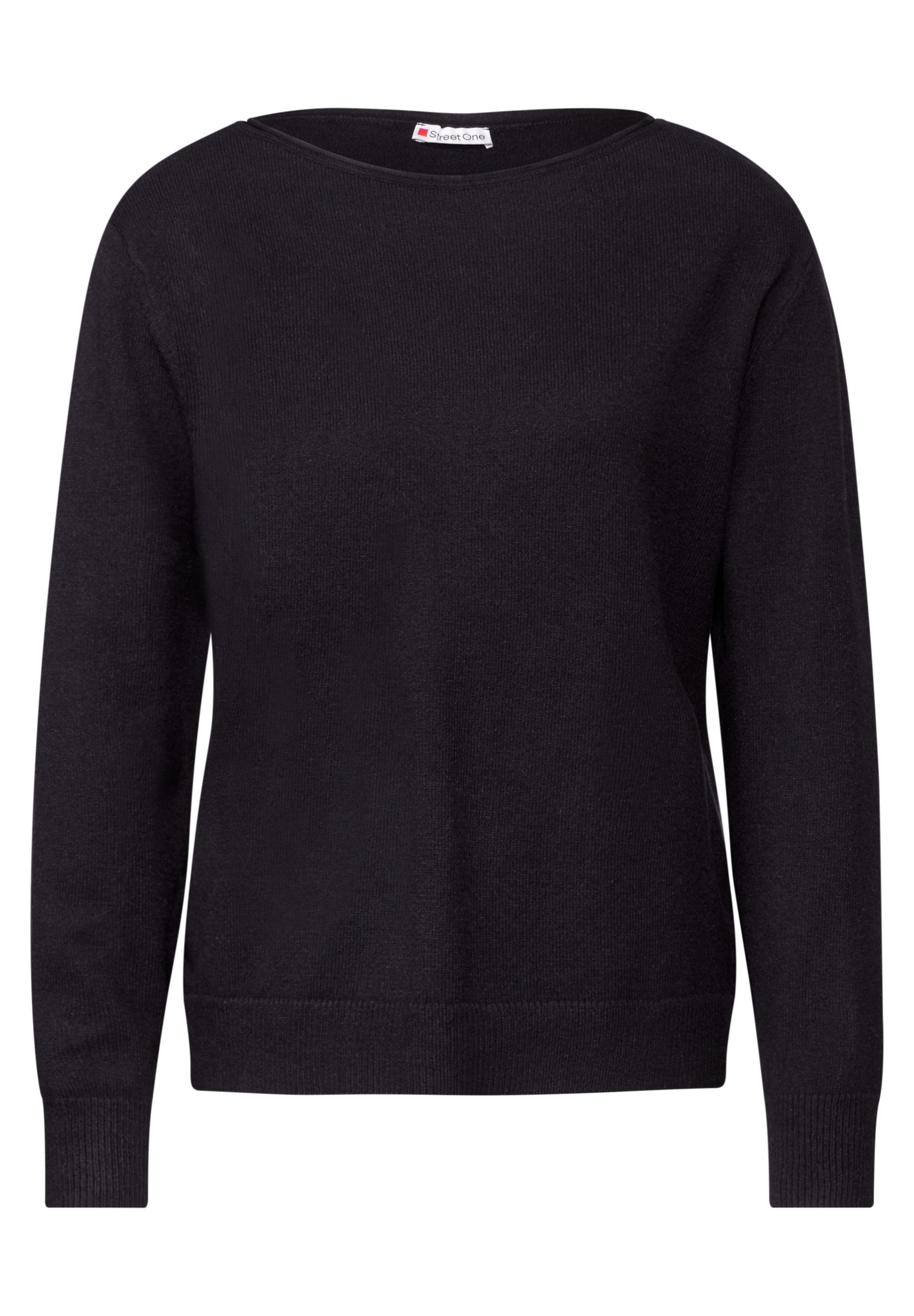 STREET ONE Strickpullover, mit U-Boot-Ausschnitt