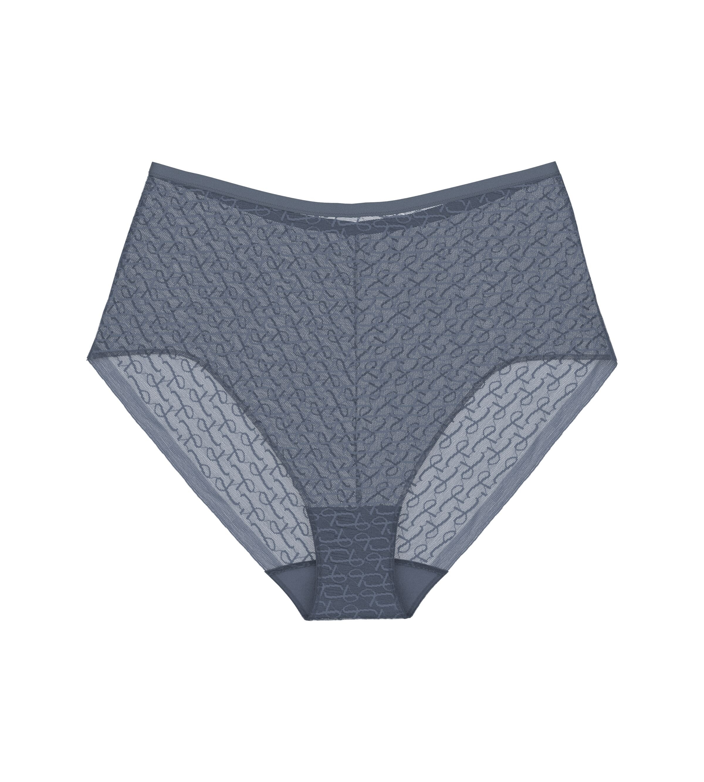 Triumph Slip »Signature Sheer Maxi EX«, Monogramm-Tüll