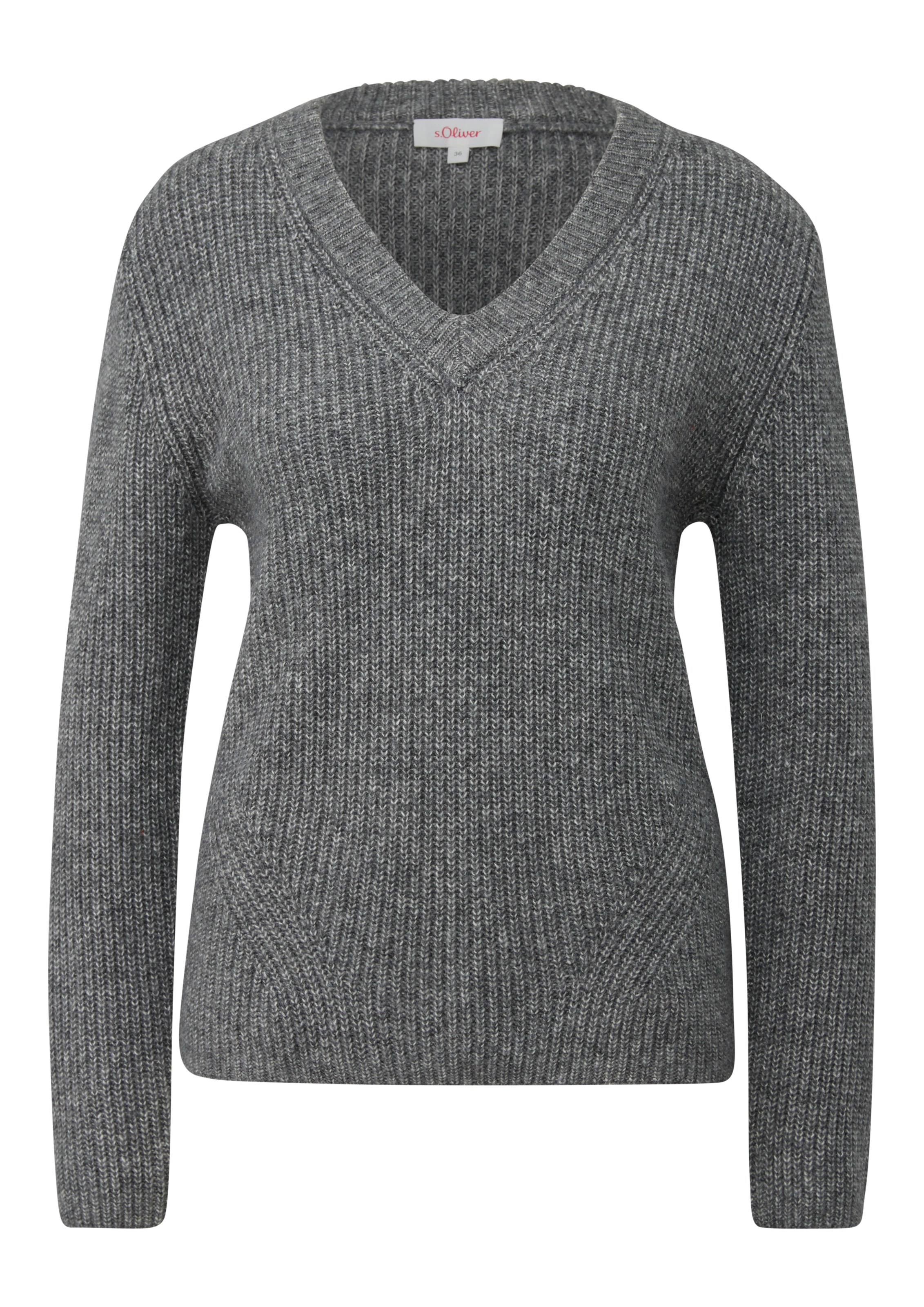 s.Oliver Strickpullover, in Melange Optik