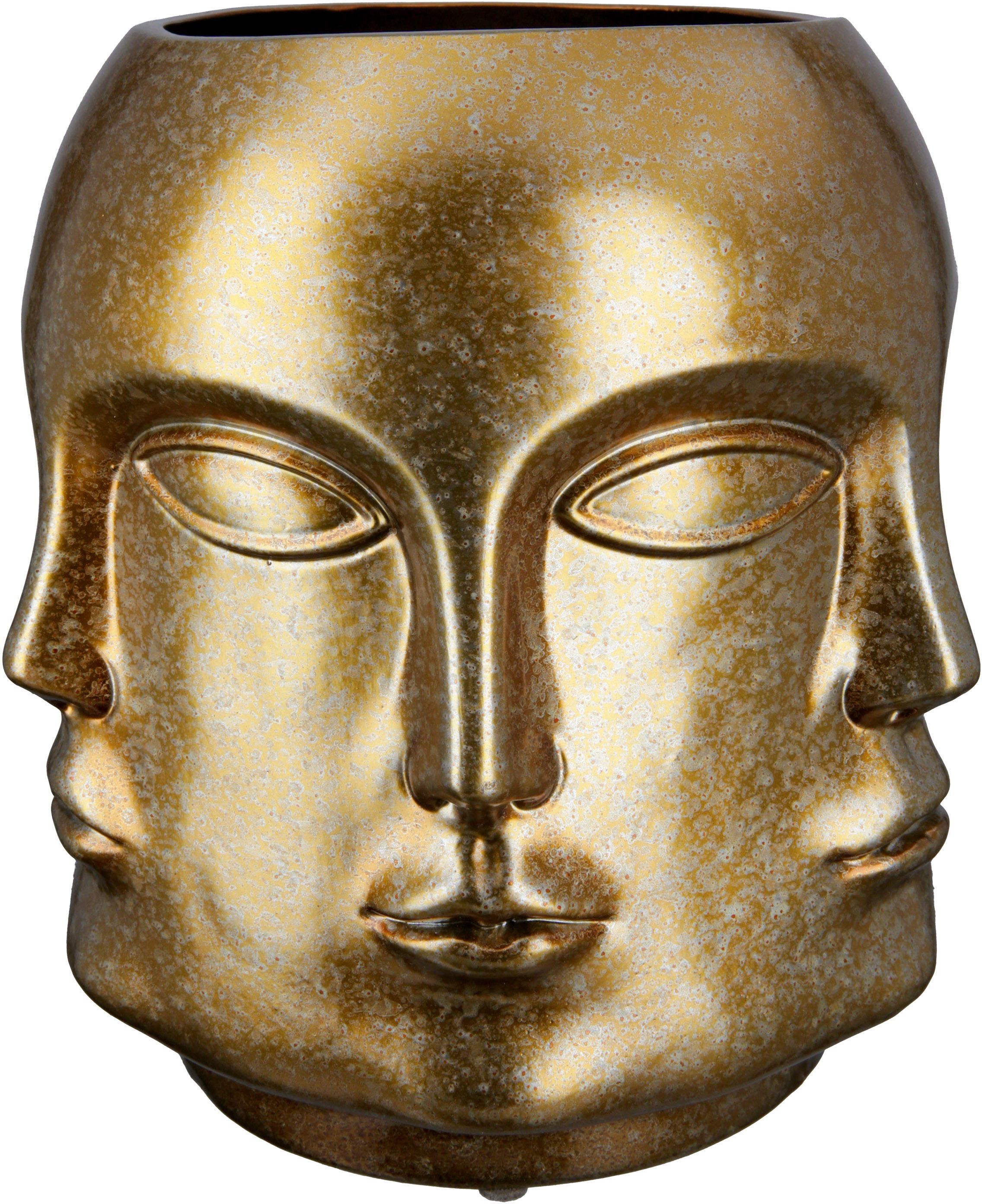 Casablanca by Gilde Tischvase »Crado - Gesicht, Höhe ca. 23 cm«, (1 St.), dekorative... kaufen