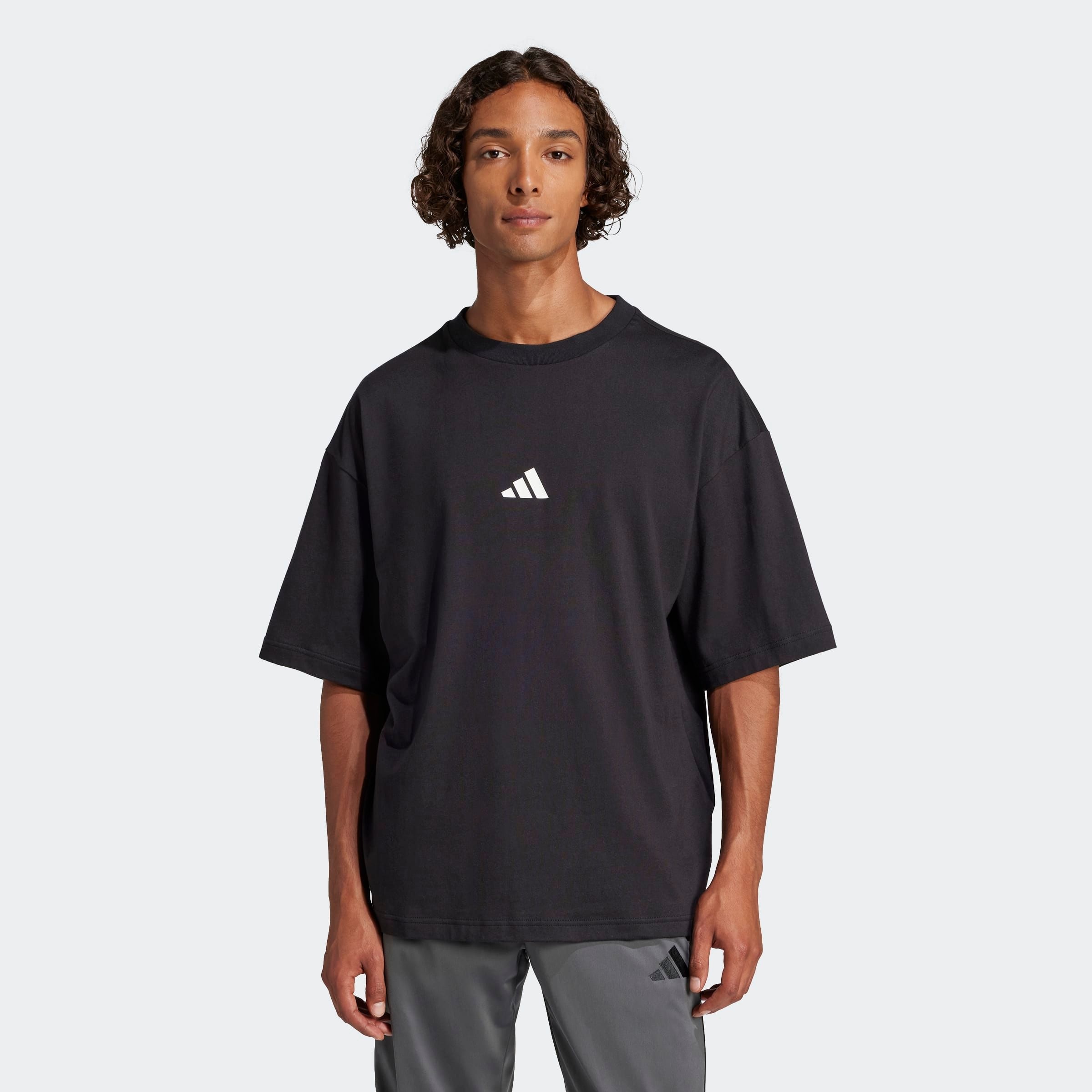 adidas Sportswear "M FI SL T" sportlicher Stil, Kurzarm, mit kleinem 3-Stre günstig online kaufen