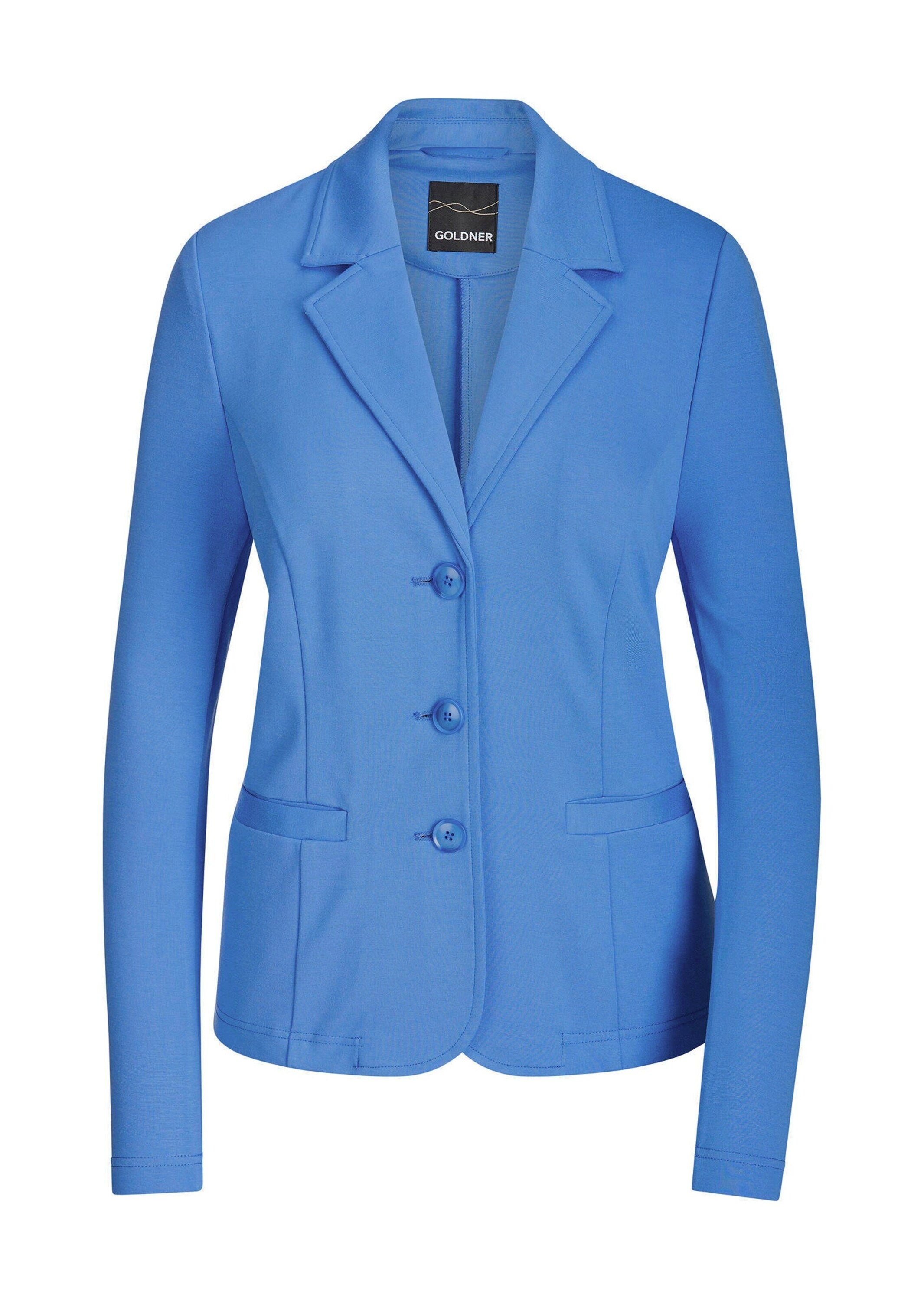 GOLDNER Jackenblazer "Viskoseblazer mit Reverskragen" stretchbequeme Jersey günstig online kaufen