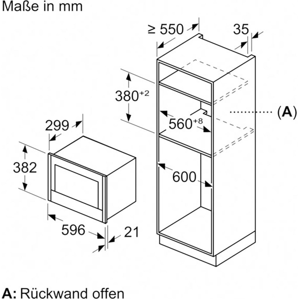 NEFF Mikrowelle »NL4WR21N1«, Mikrowelle